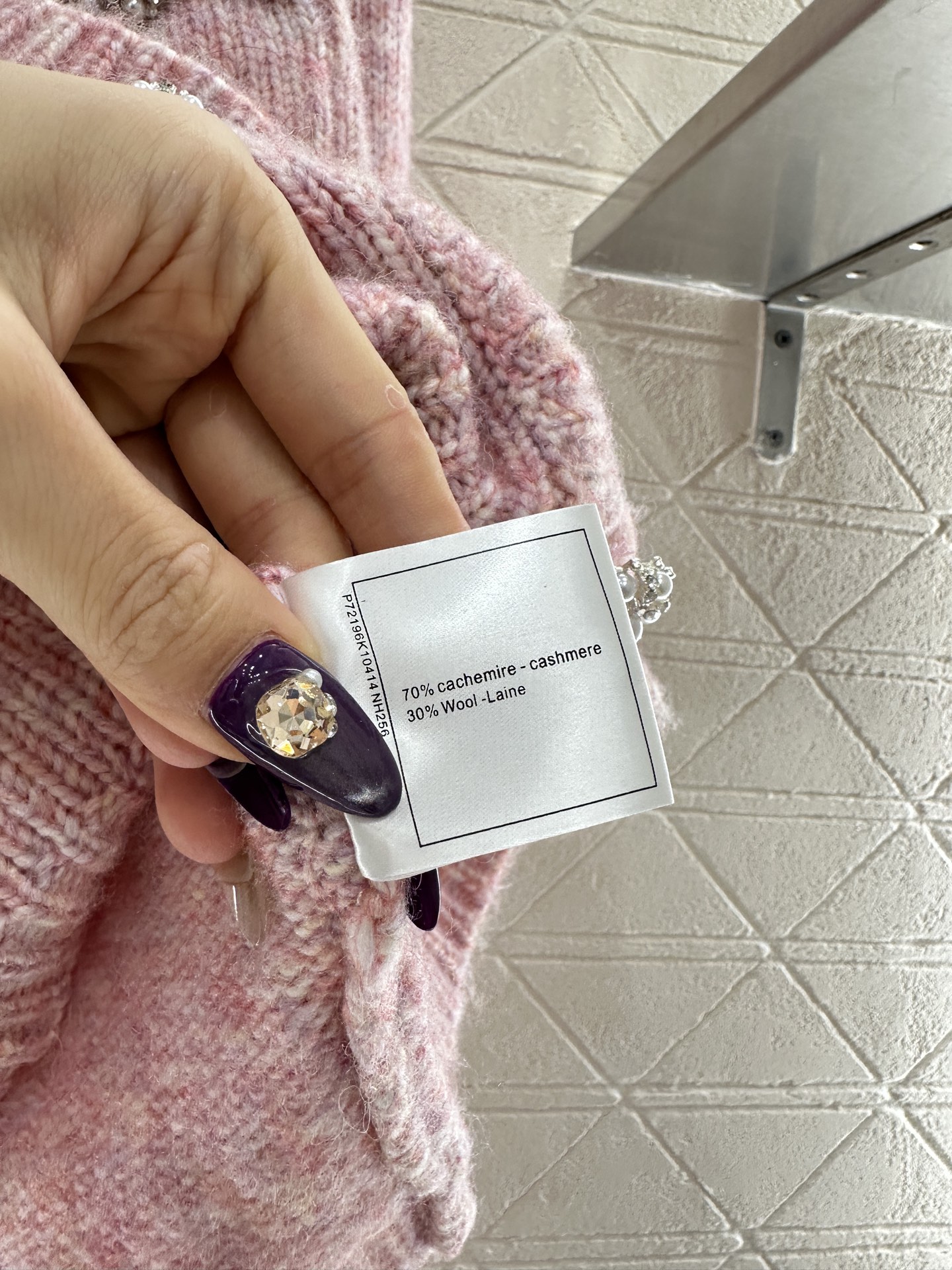 ♥Chane*♥2025新品上架 圆领针织开衫定制YB羊毛针织材质，质感高级，舒适柔软，圆领开衫剪裁，领