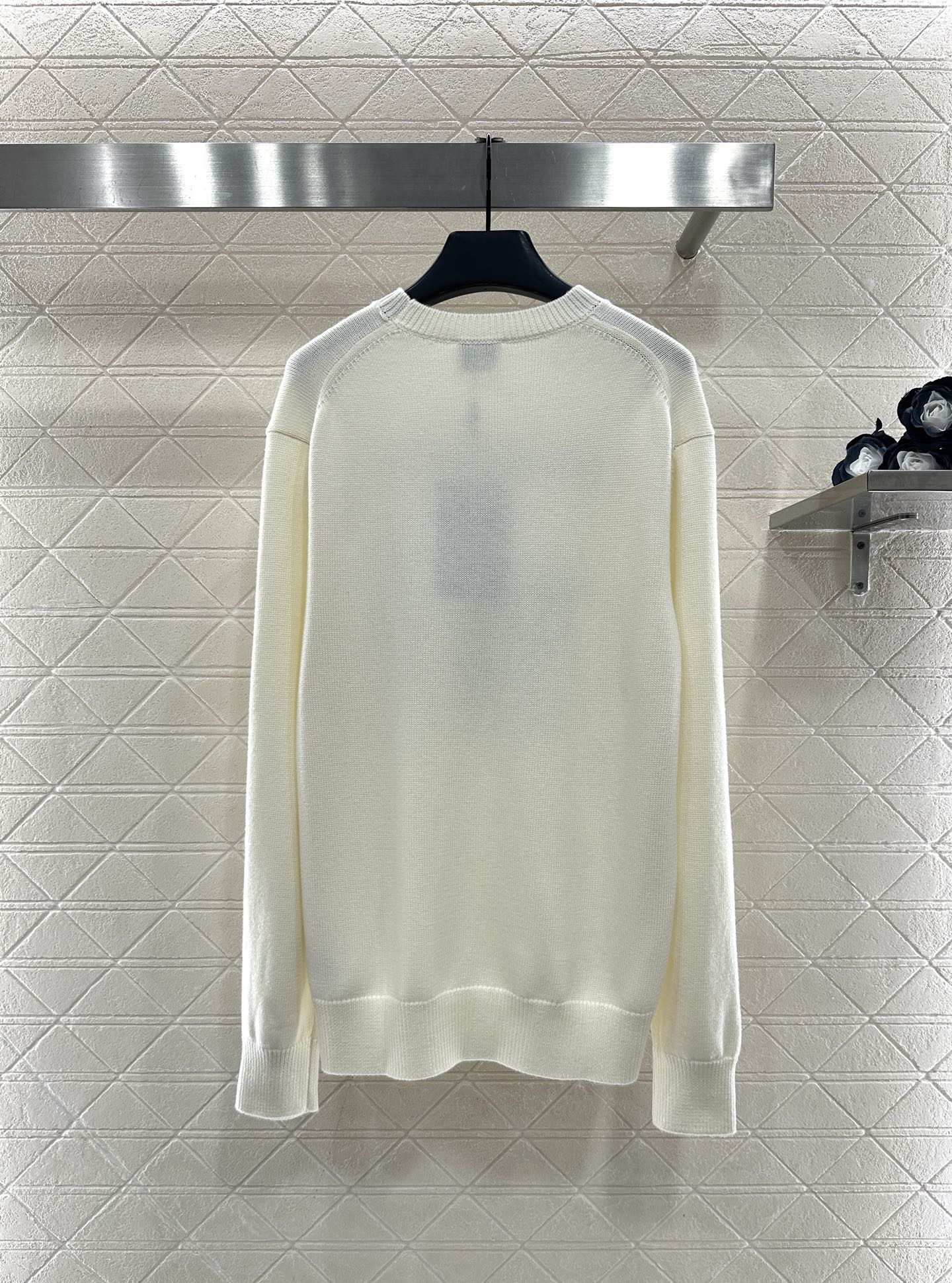 ♥BBR*♥2025新品上架 套头战马针织长袖定制YB羊毛纱线织造，质感高级，舒适柔软，圆领套头毛衣剪裁