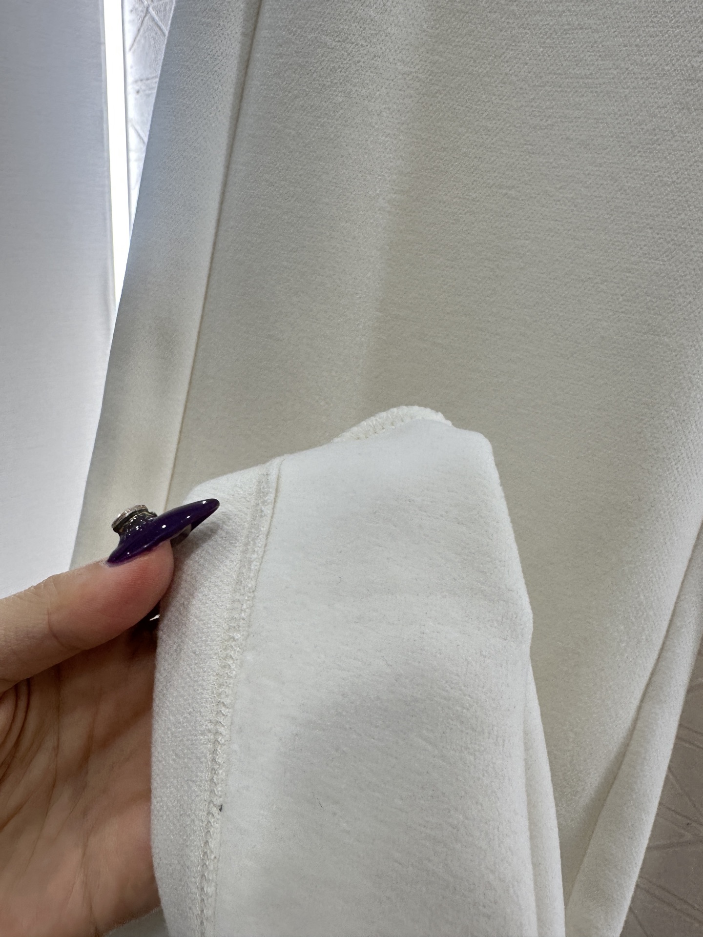 ♥Chane*♥2025新品上架 加绒织带阔腿弯刀长裤定制YB进口羊毛混纺材质，质感高级，加绒厚度，分量