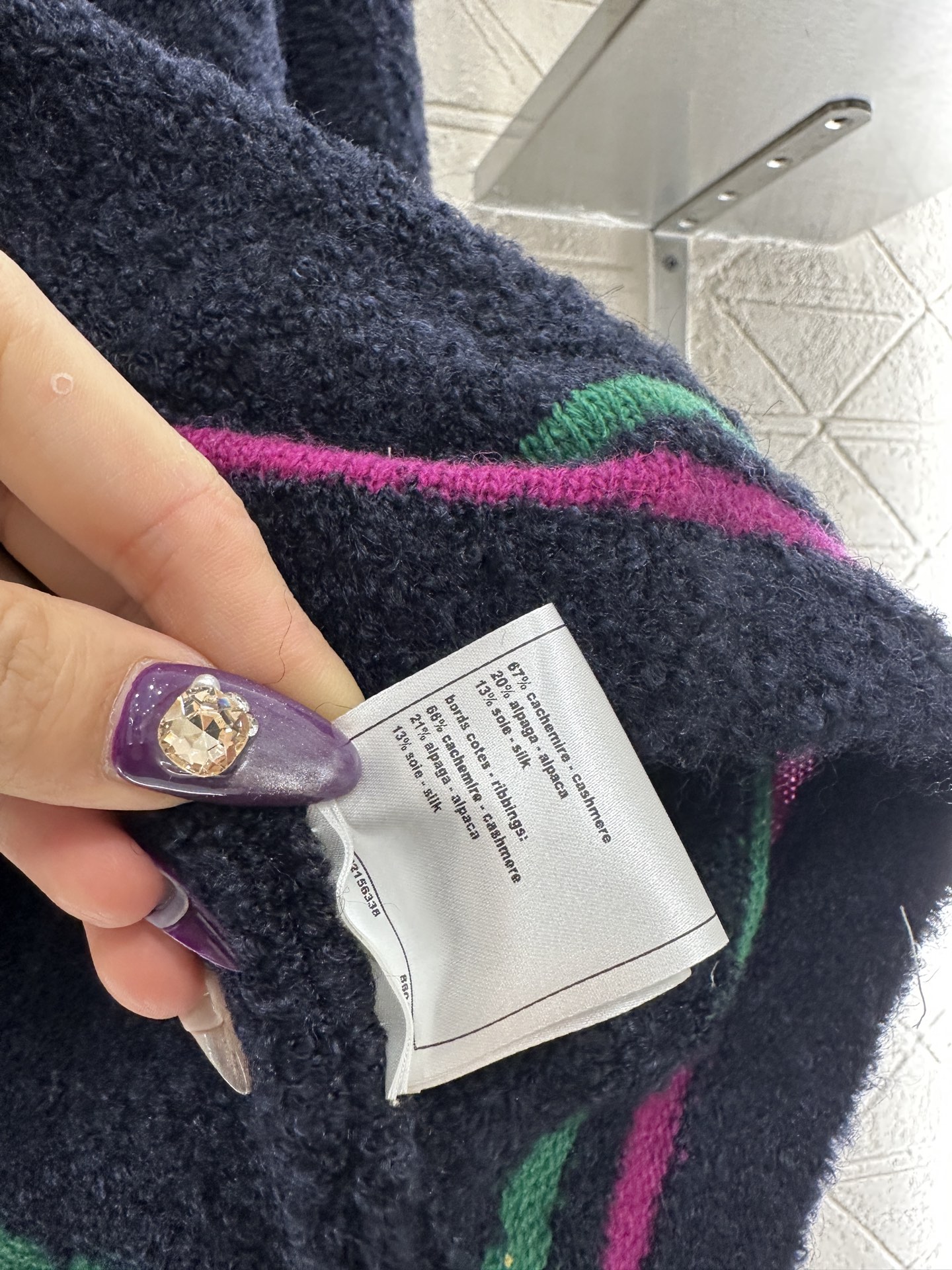 ♥Chane*♥2025新品上架 撞色条纹翻领针织上衣25coco滑雪🎿系列#定制YB羊绒纱线织造，工艺