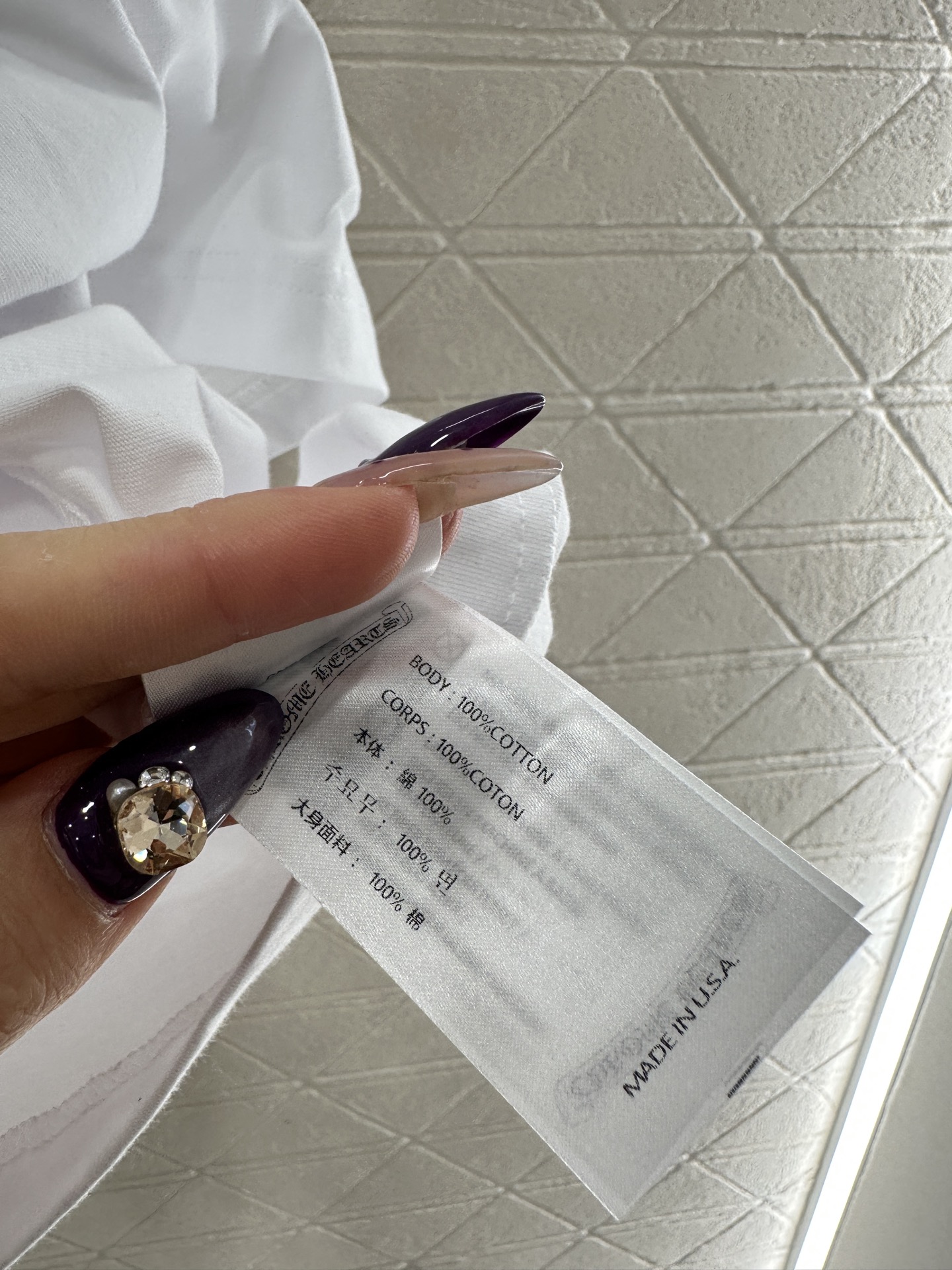 ♥Chrome hear*♥2025新品上架 字母印花短袖𝑇𝑒𝑒定制YB斜纹全棉材质，质感舒适，弹力十足