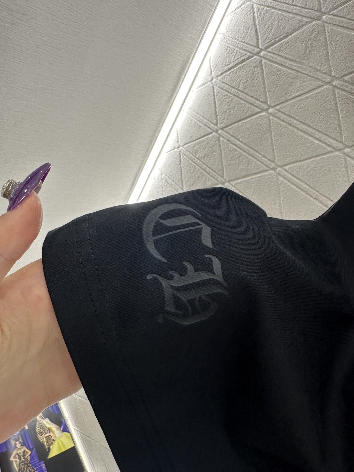 ♥Chrome hear*♥2025新品上架 字母印花短袖𝑇𝑒𝑒定制YB斜纹全棉材质，质感舒适，弹力十足