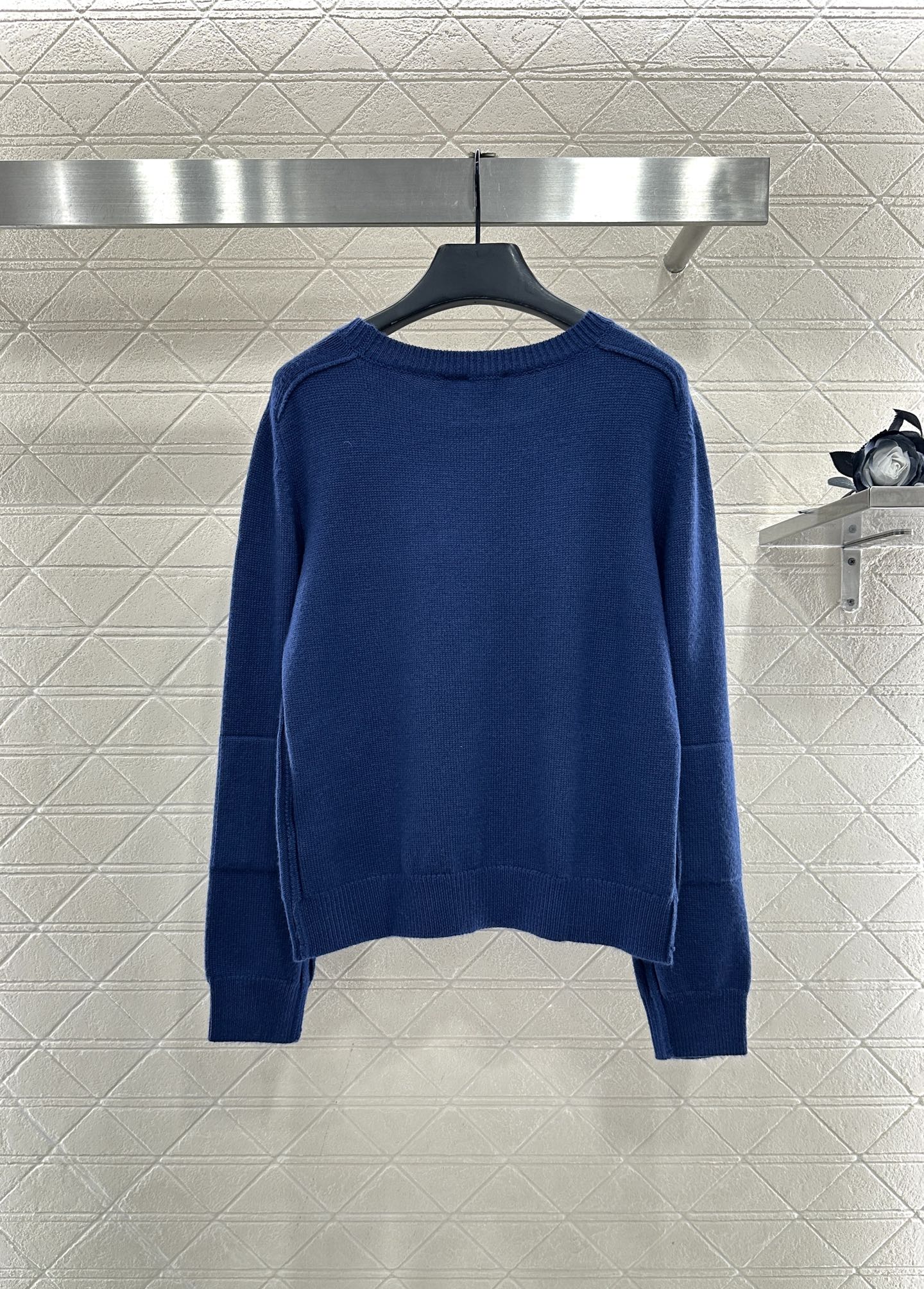 ♥BBR*♥2025新品上架 套头战马针织长袖定制YB羊毛纱线织造，质感高级，舒适柔软，圆领套头毛衣剪裁