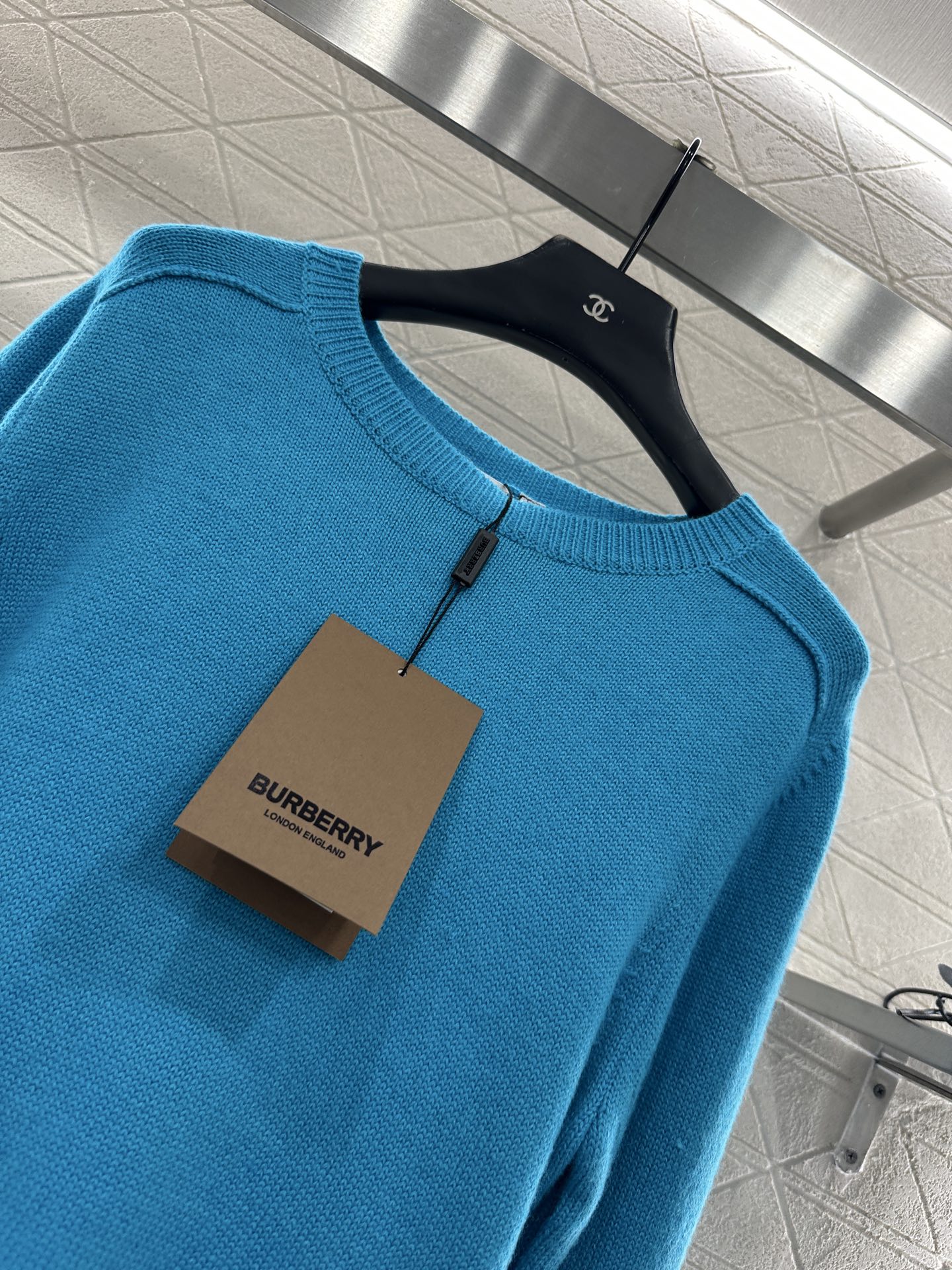 ♥BBR*♥2025新品上架 套头战马针织长袖定制YB羊毛纱线织造，质感高级，舒适柔软，圆领套头毛衣剪裁