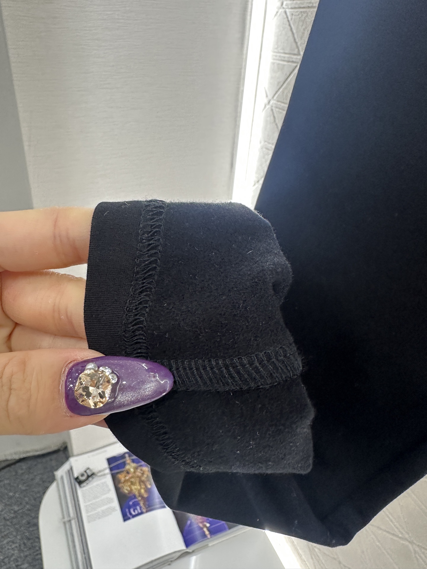 ♥Celin*♥2025新品上架 字母织带高弹打底裤定制YB进口高弹力材质，弹力舒适，打底裤版型，弹性十