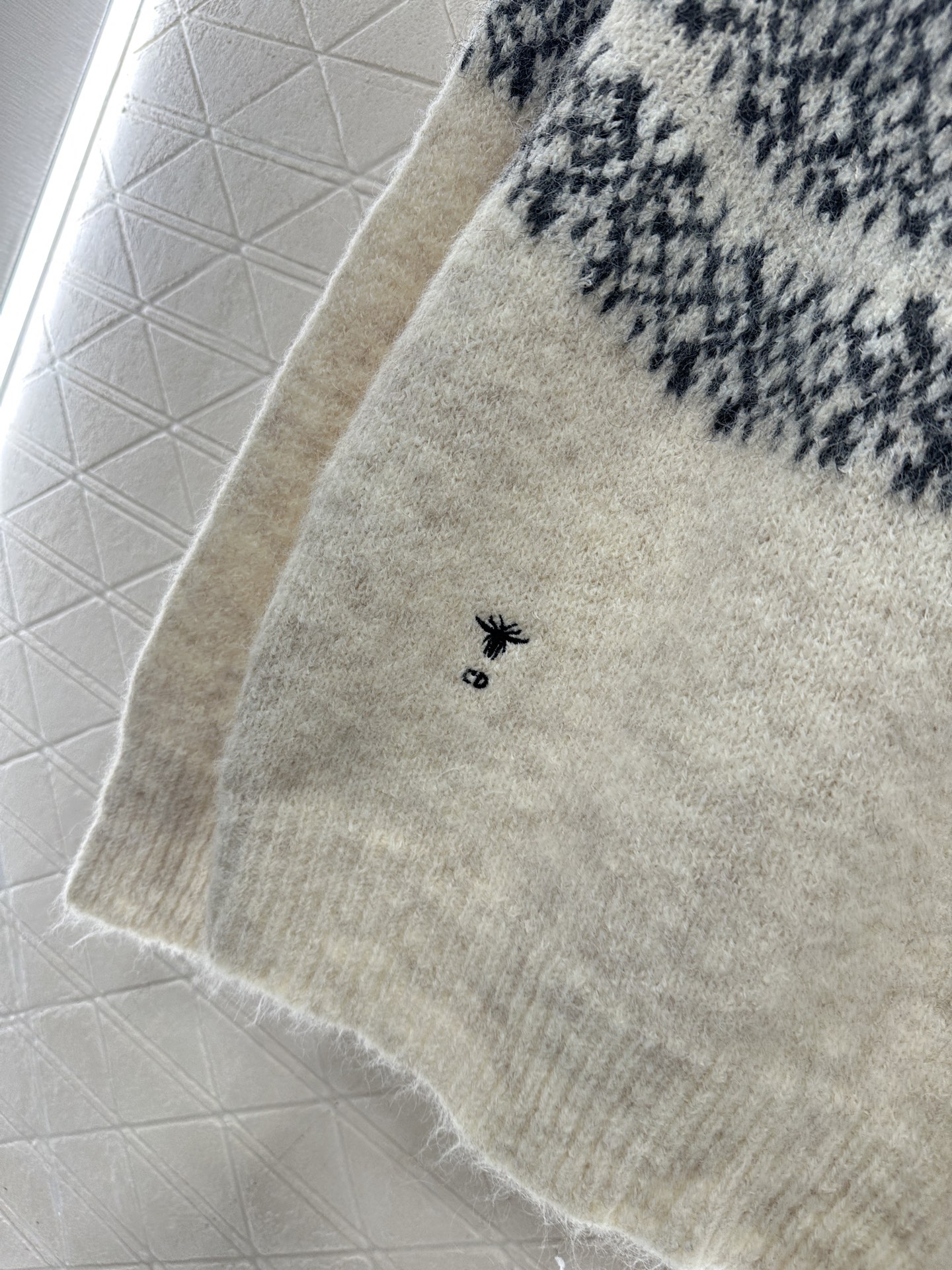 ♥Dio*♥2025新品上架 翻领半开襟套头毛衣定制YB羊毛纱线织造，舒适保暖，质感上乘，大翻领针织毛衣