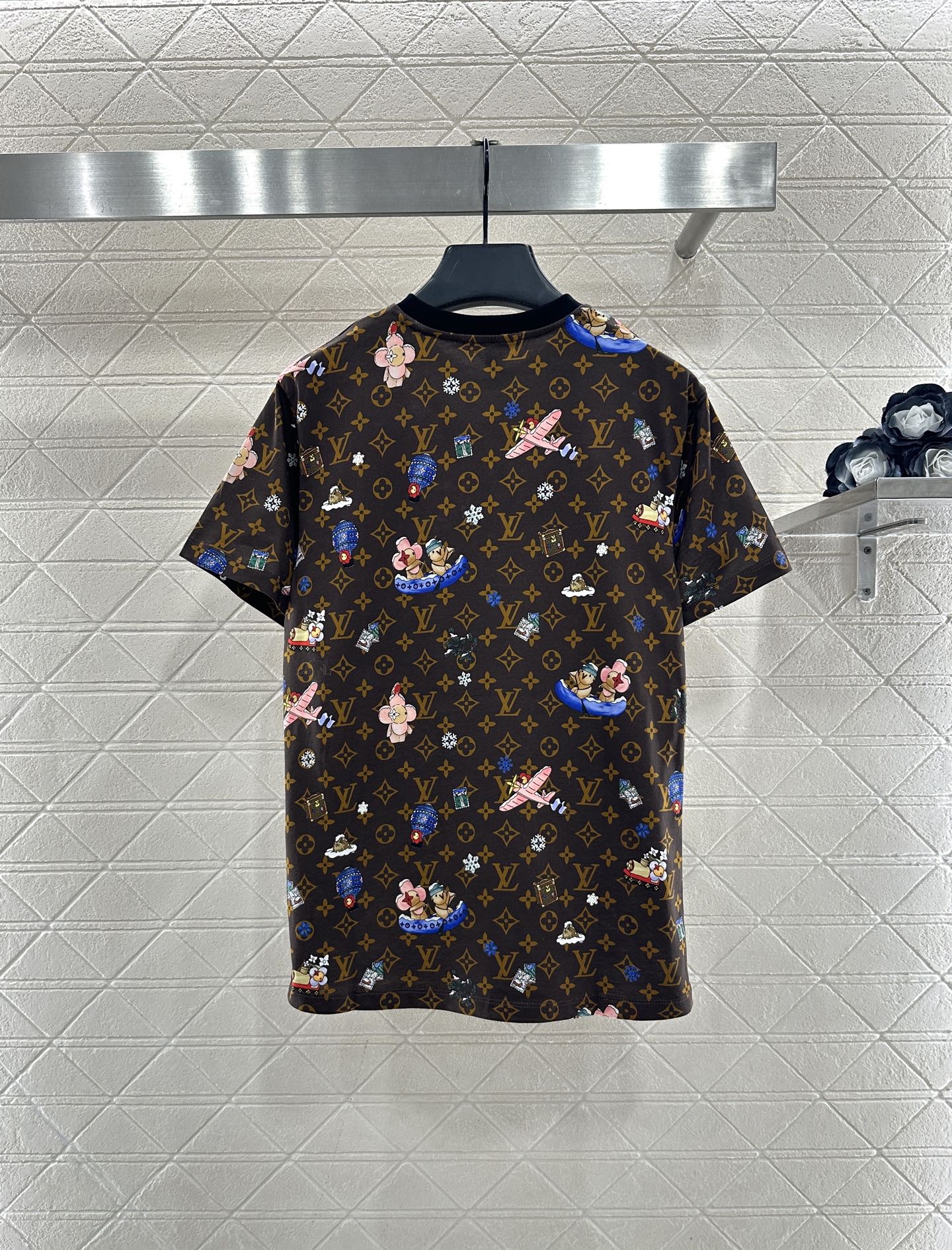 ♥Louis Vuitto*♥2025新品上架 公仔印花链条𝑇𝑒𝑒圣诞🧑‍🎄限定系列#定制YB斜纹全棉材