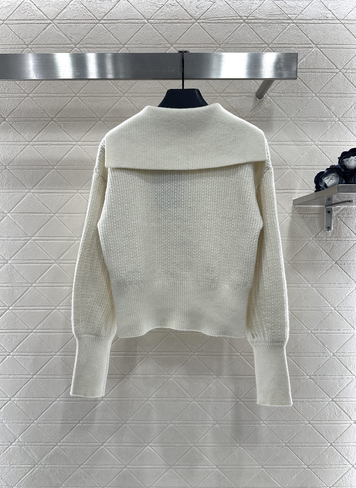 ♥Louis vuitto*♥2025新品上架 翻领拉链针织外套定制YB羊毛纱线织造，质感高级，舒适柔软