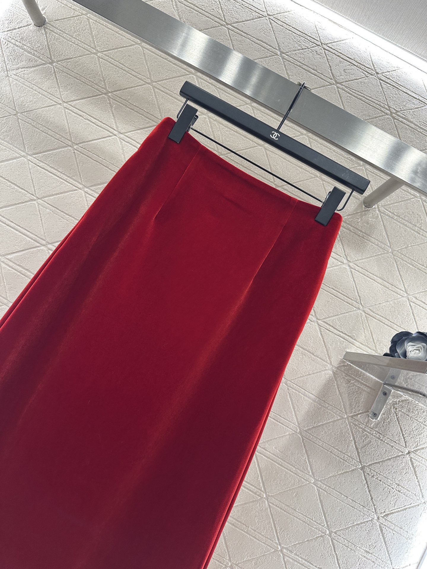 ♥Dio*♥2025新品上架 翻领丝绒西装半裙套装定制YB进口丝绒材质，质感光泽，垂顺舒适，翻领西装版型