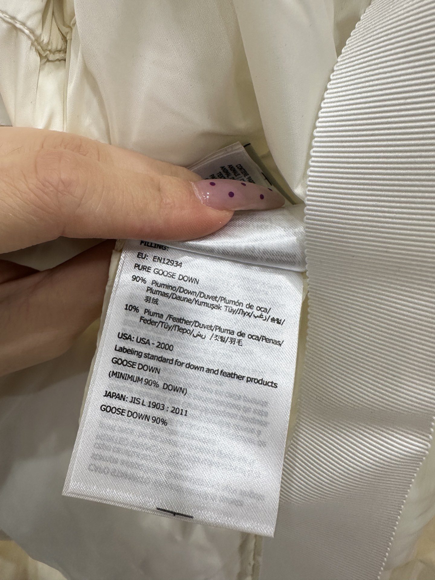 ♥Moncle*♥2025新品上架狐狸毛领假两件长款羽绒外套定制YB进口防风防水尼龙，可拆卸狐狸毛领装饰