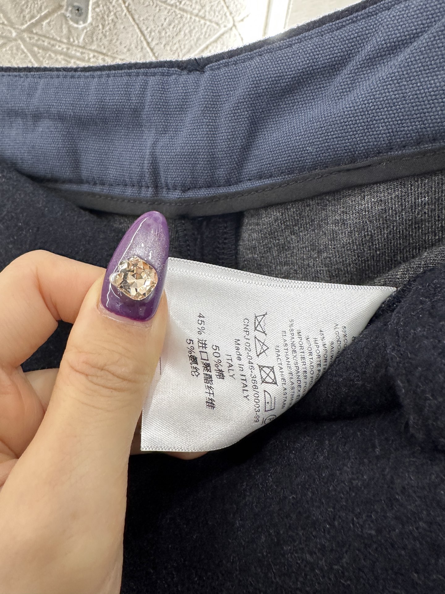 ♥Prad*♥2025新品上架 毛呢西装阔腿长裤定制YB进口毛呢材质，面料柔挺舒适，垂顺有型，厚度适合秋