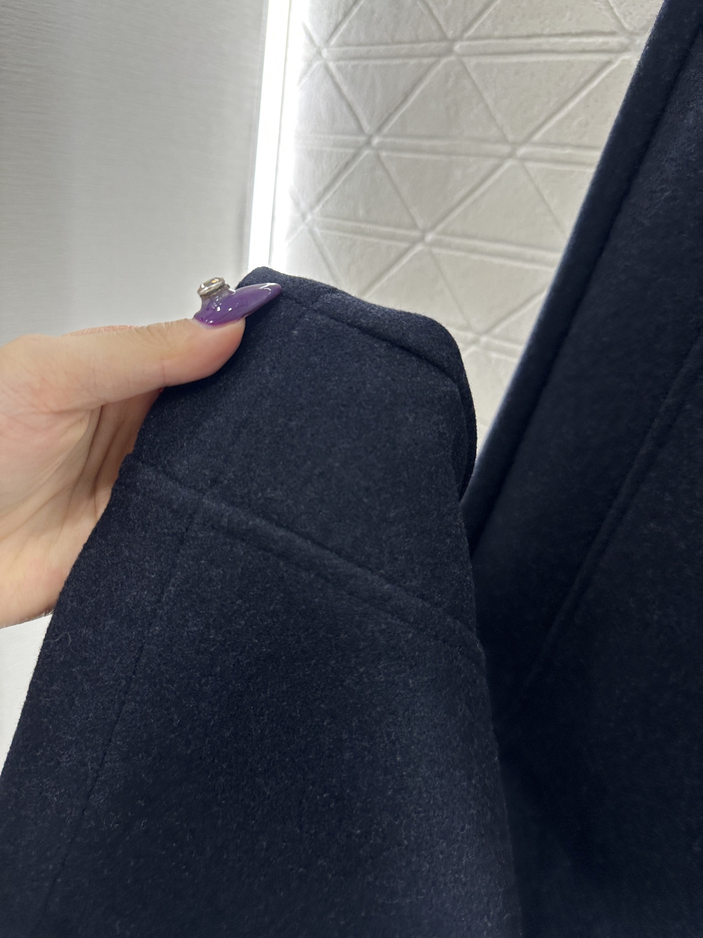 ♥Prad*♥2025新品上架 毛呢西装阔腿长裤定制YB进口毛呢材质，面料柔挺舒适，垂顺有型，厚度适合秋