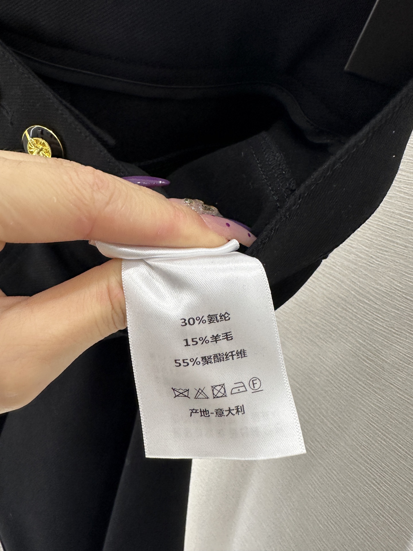 ♥Dio*♥2025新品上架 复古弹力铅笔裤定制YB进口羊毛材质，面料柔软舒适，弹力修身，高腰系扣双插兜