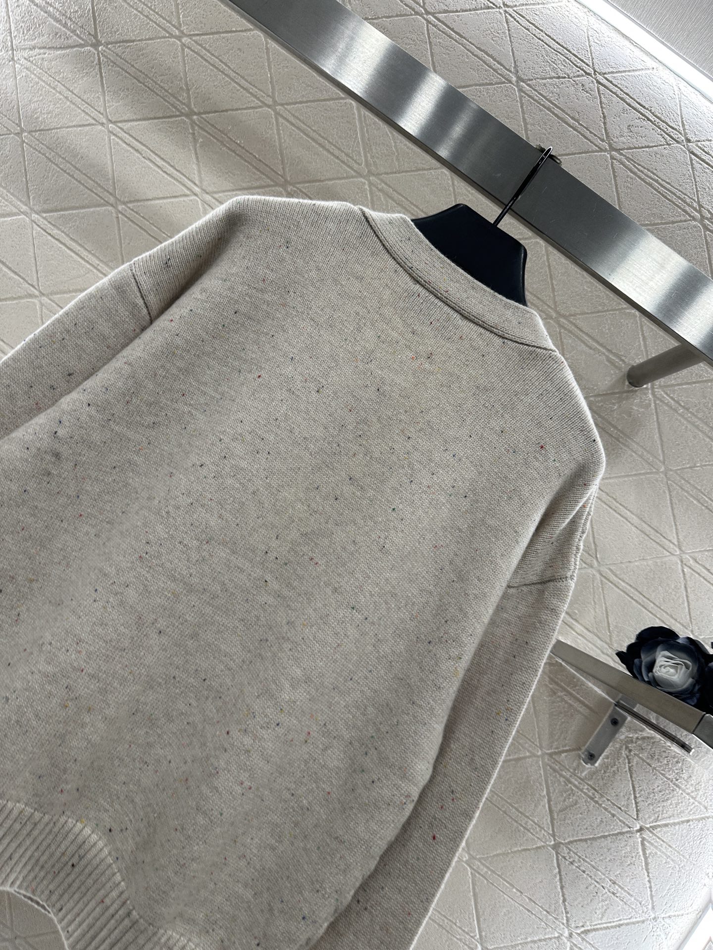 ♥Chane*♥2025新品上架 蝴蝶结针织开衫定制YB羊毛针织材质，质感高级，舒适柔软，V领开衫剪裁，