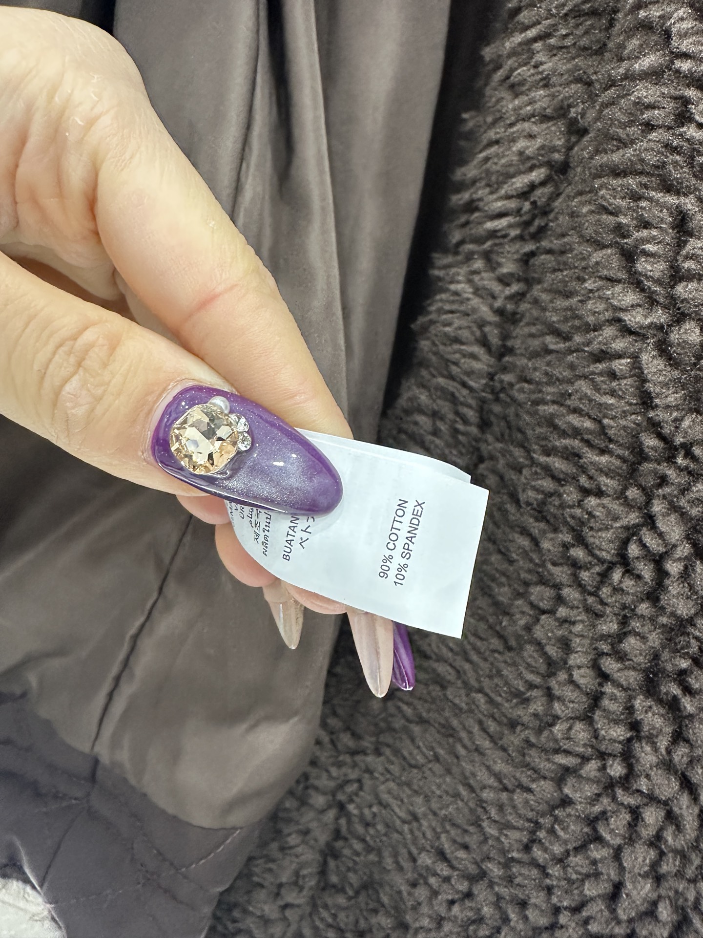 ♥Alo*♥2025新品上架 泰迪翻领按扣棉服外套定制YB泰迪羊羔毛材质，成衣质感品相绝佳，翻领立领两穿