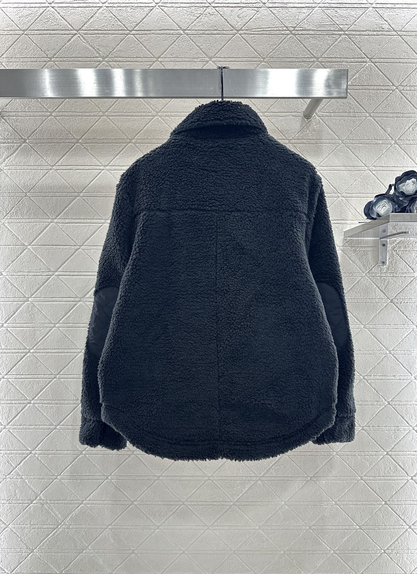 ♥Alo*♥2025新品上架 泰迪翻领按扣棉服外套定制YB泰迪羊羔毛材质，成衣质感品相绝佳，翻领立领两穿