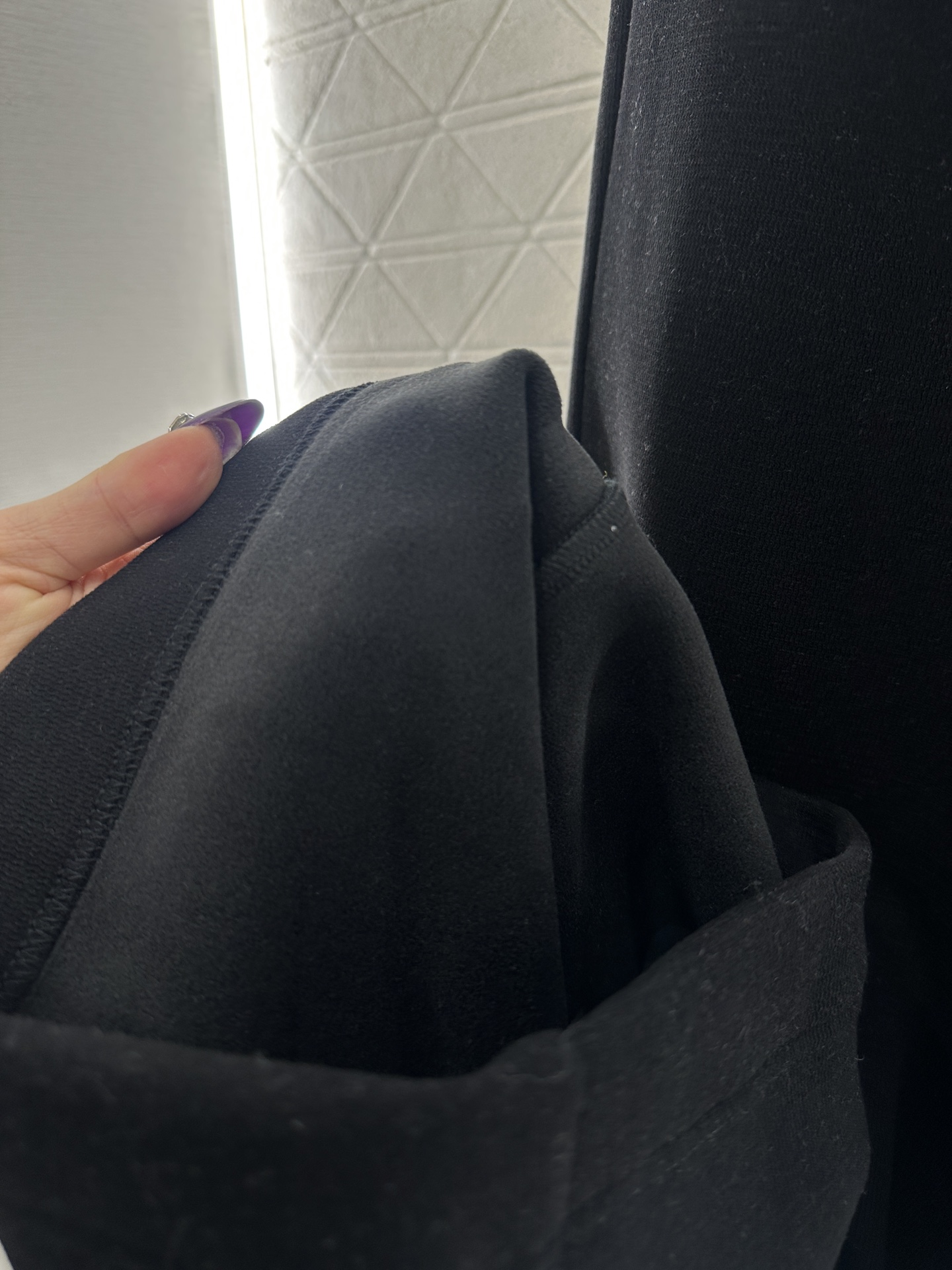 ♥Dio*♥2025新品上架 磨绒休闲织带长裤定制YB进口磨绒材质，面料柔挺舒适，垂顺有型，高腰阔腿长裤