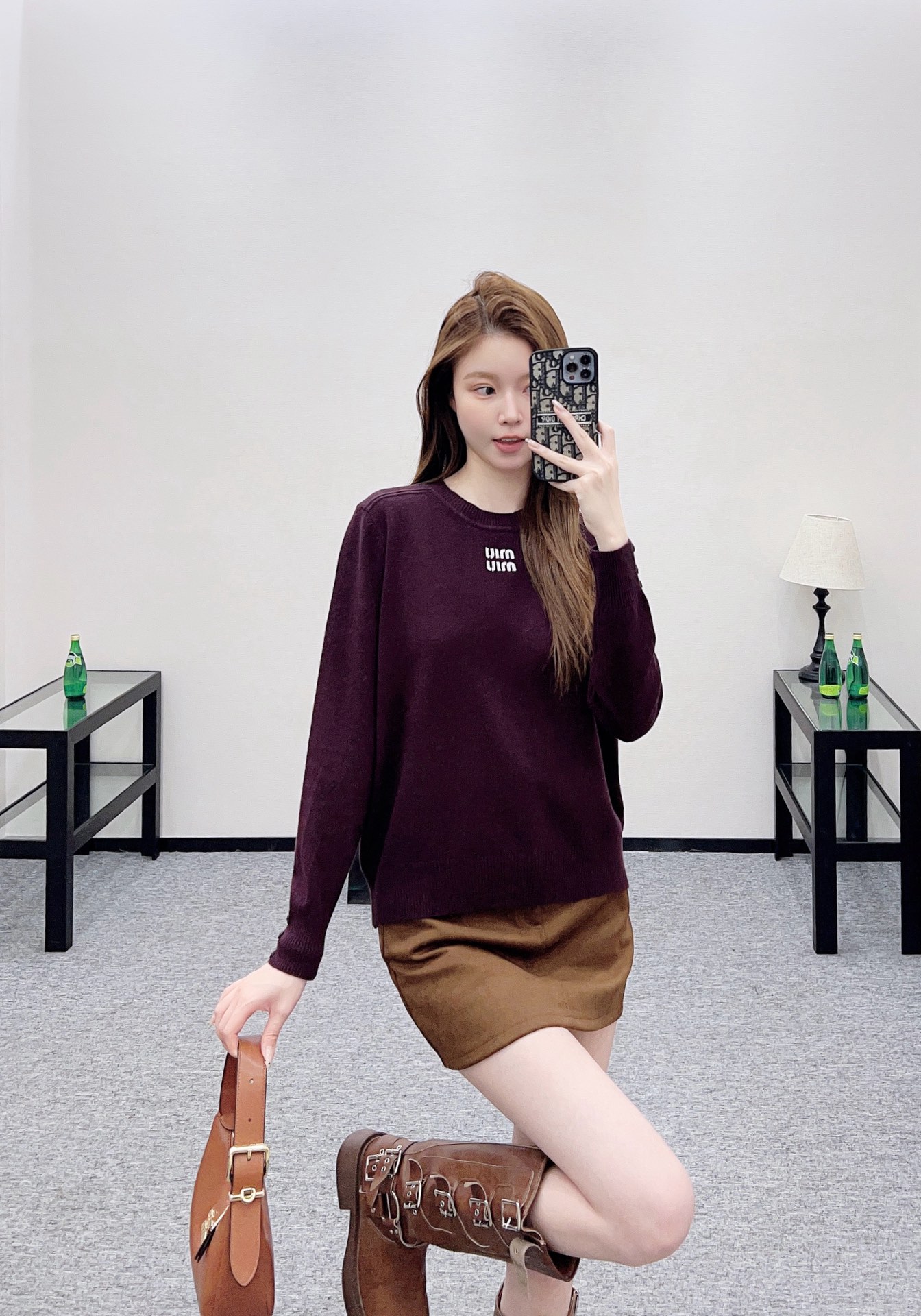 NO:689197,The class representative handed in the homework, Miu Miu-clothing,19860909课代表交作业,缪缪-服装,,Women's clothing