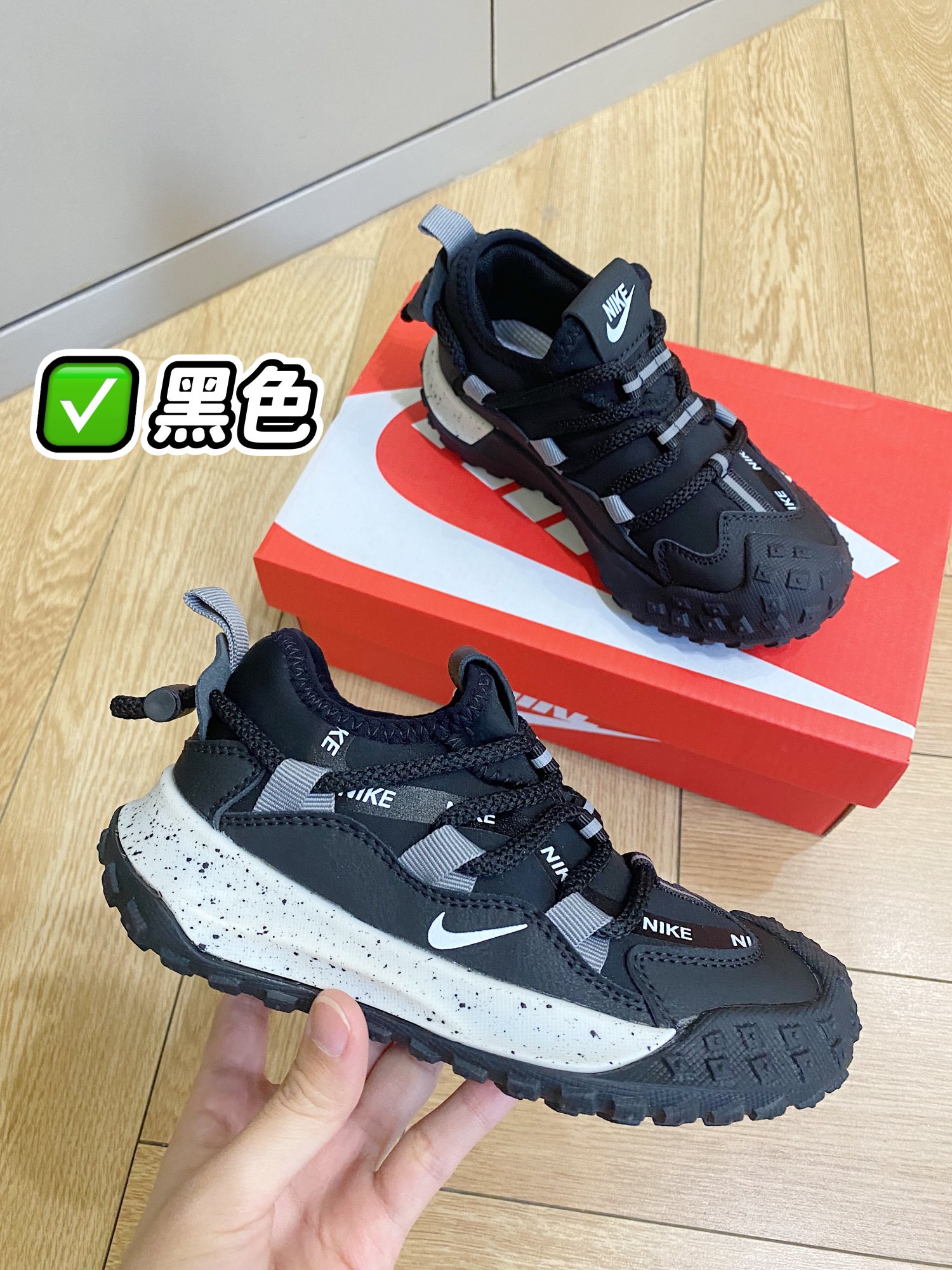 图片[6]-~ 实拍🌟 NK拼色一脚蹬透气休闲鞋 👟抽绳卡扣调节鞋面松紧✅一脚蹬设计，不勒压脚背，防滑力MAX-选品中心