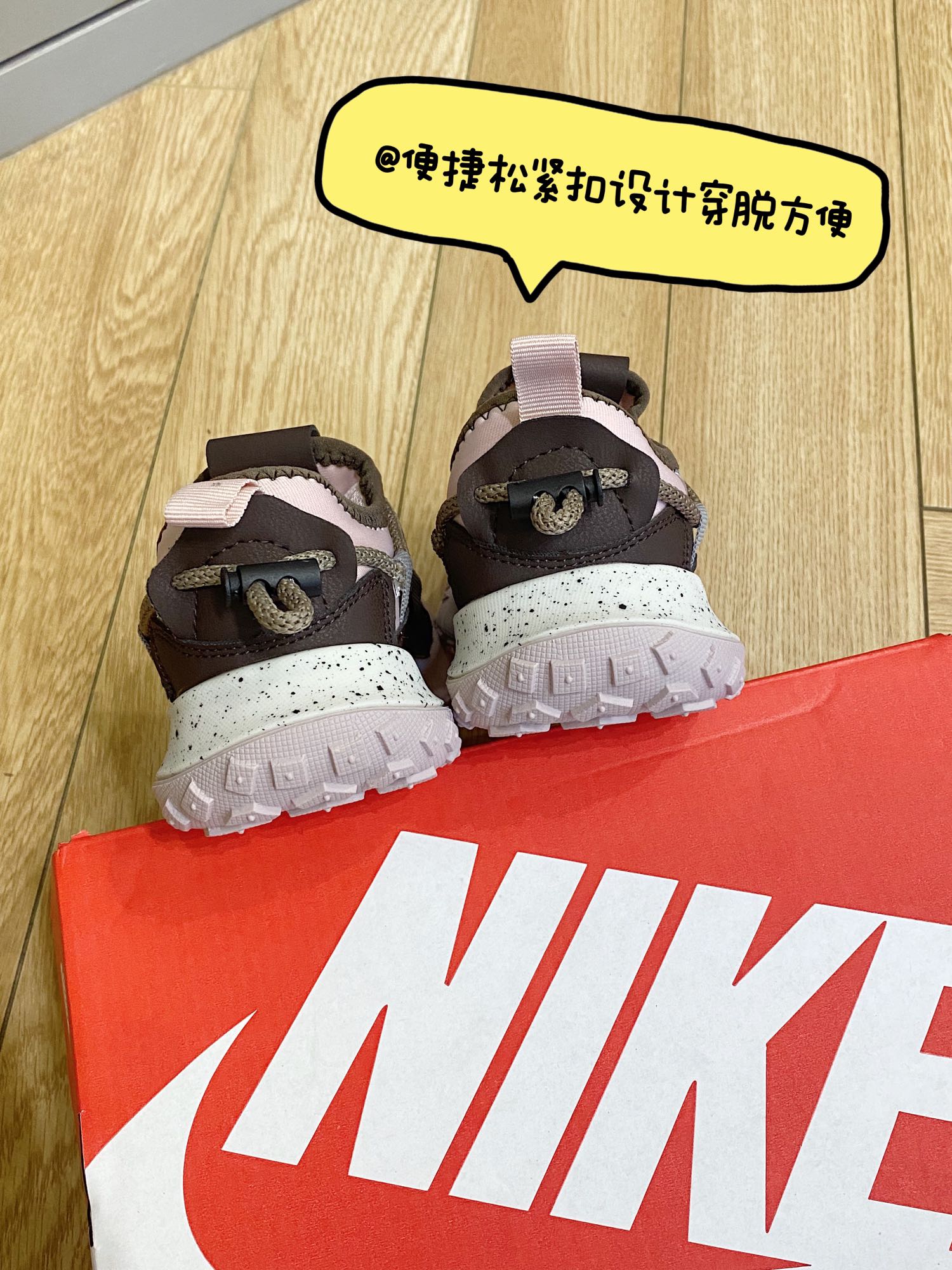 图片[9]-~ 实拍🌟 NK拼色一脚蹬透气休闲鞋 👟抽绳卡扣调节鞋面松紧✅一脚蹬设计，不勒压脚背，防滑力MAX-选品中心