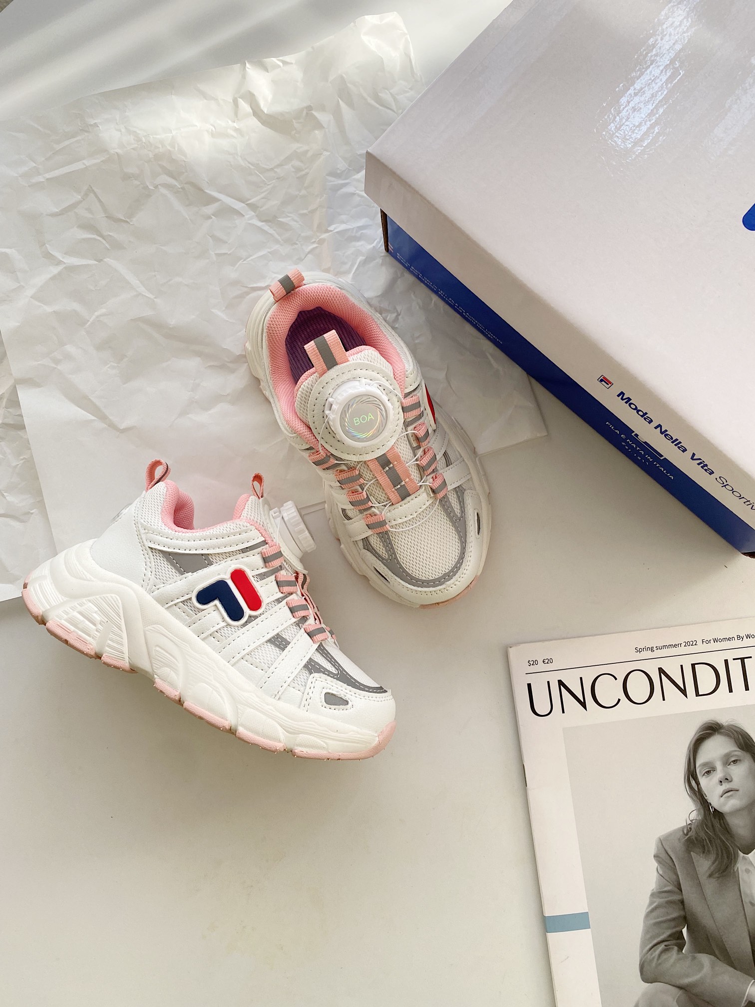 图片[3]-斐乐旋转扣童鞋26-37码 FL儿童旋转扣网面休闲鞋运动鞋🙌🏻 😻透气网面搭配多层次流线型鞋身质感活力💨时尚气息扑面而来 旋转扣设计解放双手更方便✅-选品中心