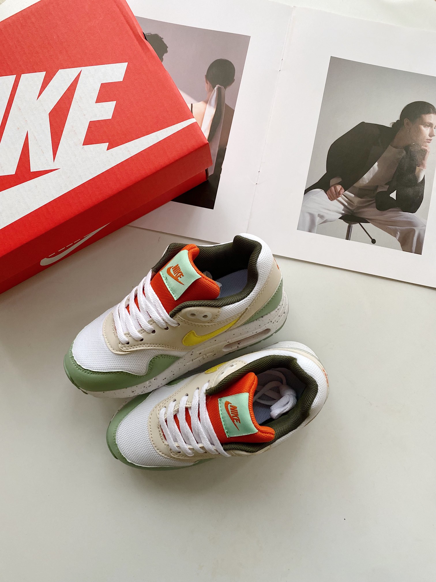 图片[5]-NK Air Max 87气垫运动鞋25-37 流畅线条设计，经典运动风外观💎经典网眼透气鞋面🪔适合日常穿着🚙搭载可视Max Air缓震配置-选品中心