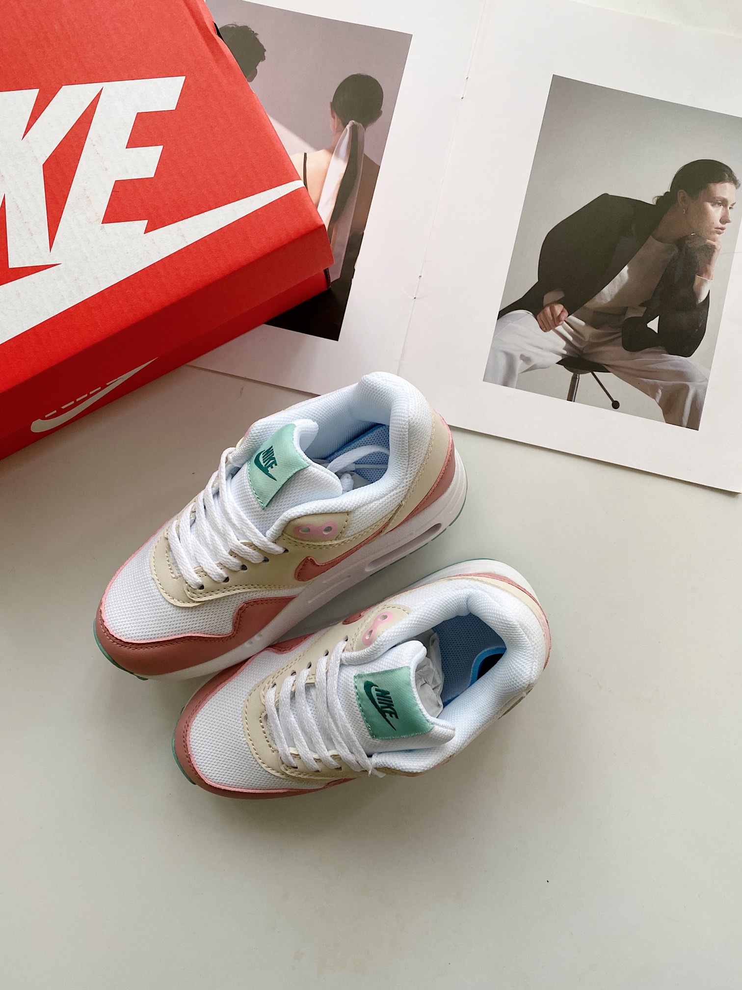 图片[8]-NK Air Max 87气垫运动鞋25-37 流畅线条设计，经典运动风外观💎经典网眼透气鞋面🪔适合日常穿着🚙搭载可视Max Air缓震配置-选品中心