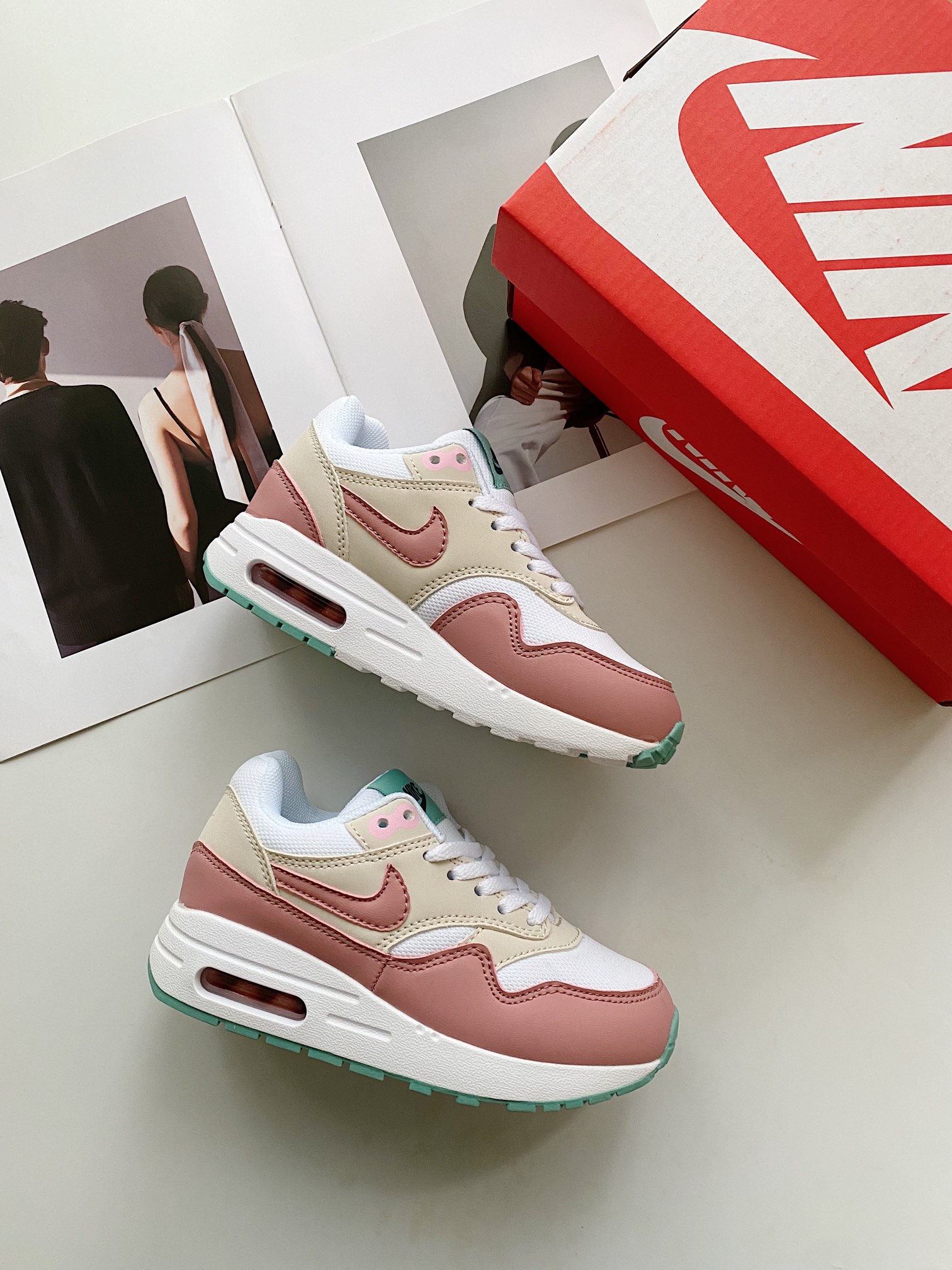 图片[7]-NK Air Max 87气垫运动鞋25-37 流畅线条设计，经典运动风外观💎经典网眼透气鞋面🪔适合日常穿着🚙搭载可视Max Air缓震配置-选品中心