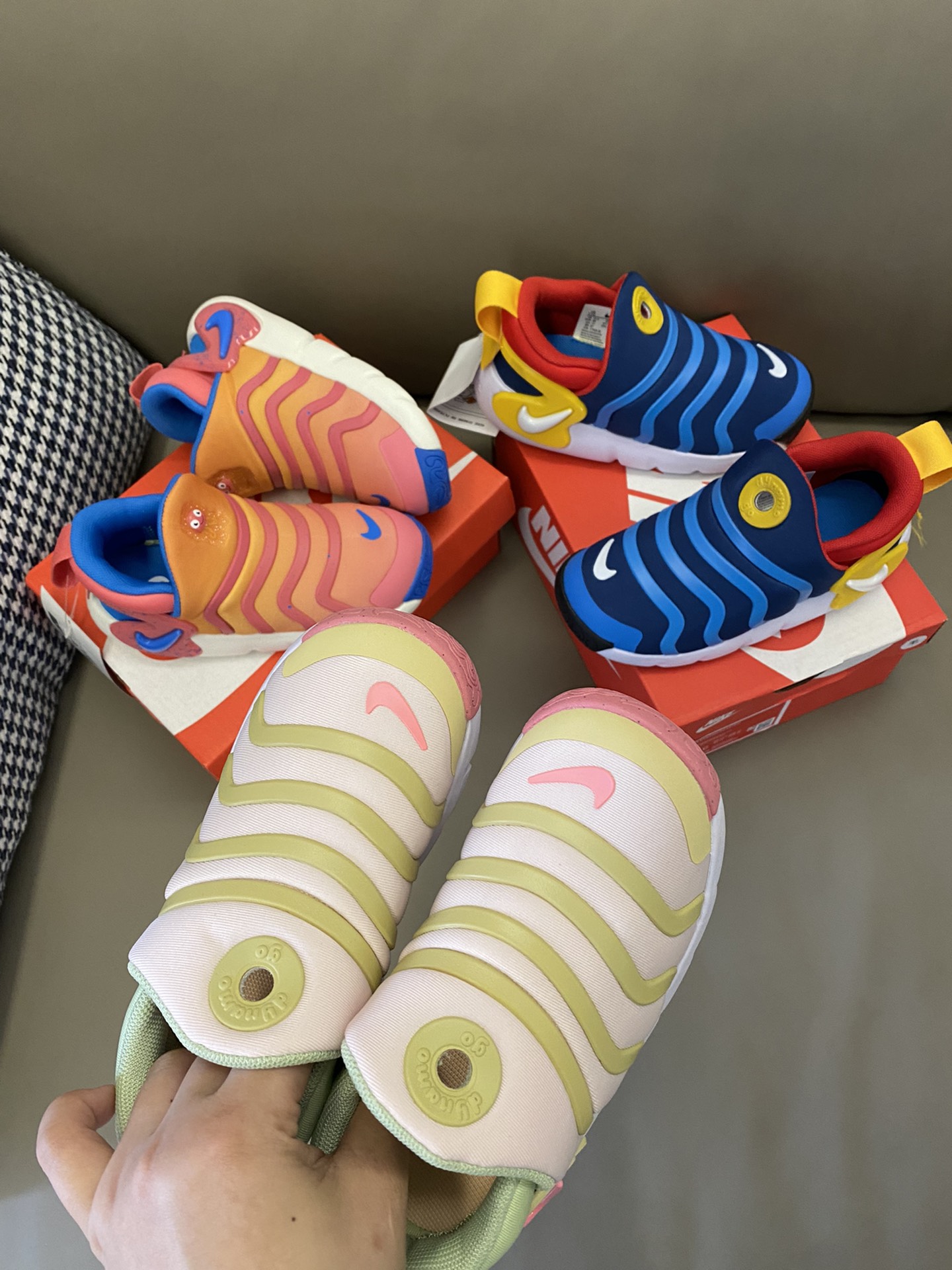 图片[8]-原图实拍✅选择这款专柜三代儿童一脚蹬运动鞋透气、柔软的材质😍给宝宝的脚趾足够的空间和保护🤩让宝宝的脚趾能够自由伸展～-选品中心