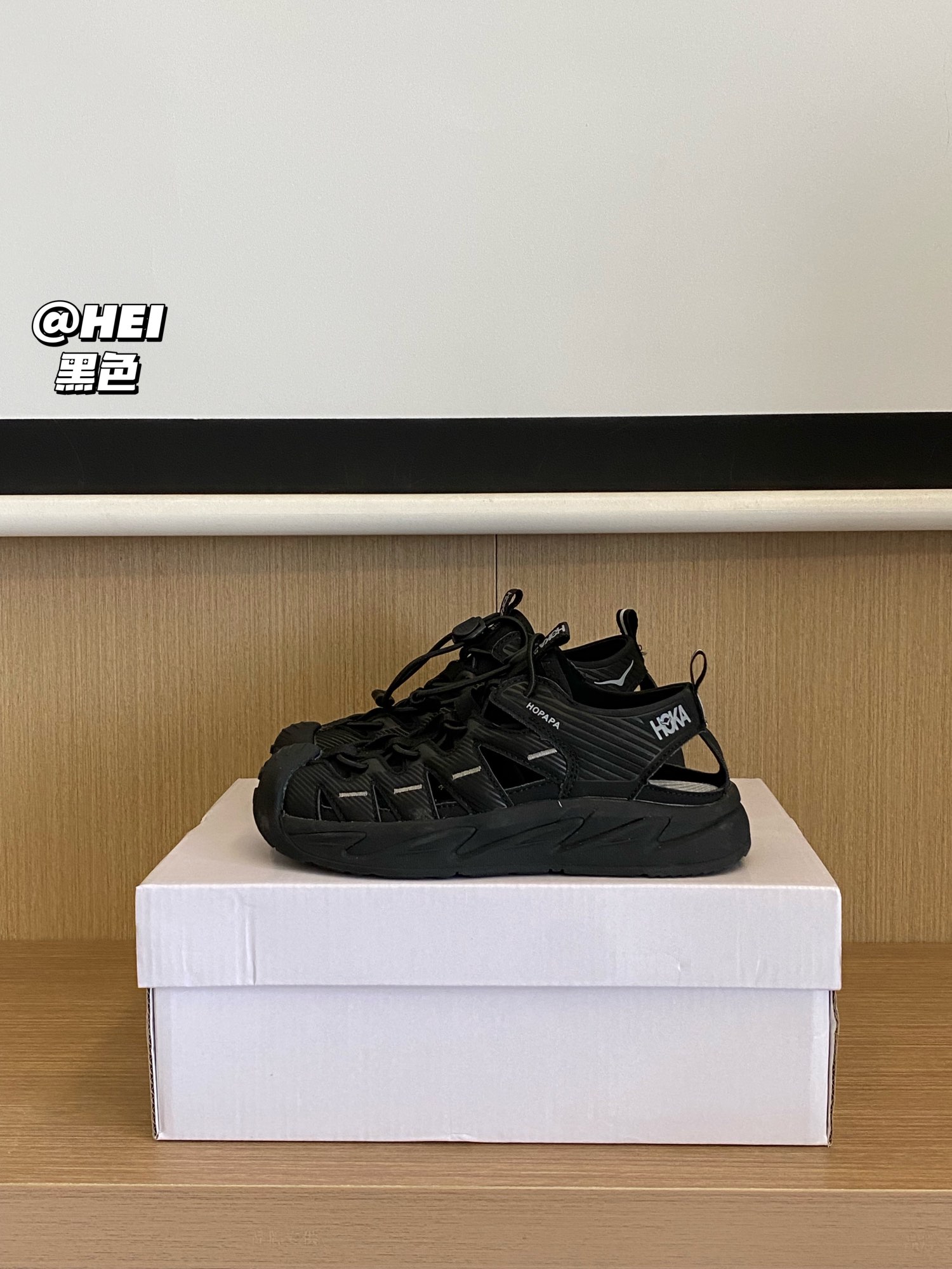 图片[3]-活动尺码：26-37 妈耶～也太可爱了吧～🤩🤩🤩 HOKA HOPARA包头镂空溯溪凉鞋，登山鞋底更贴合脚掌🦶🏻，日常出门或户外出行两不误👻呼吸镂空设计，夏天干爽又透气💨鞋底软软的～爆走无压-选品中心