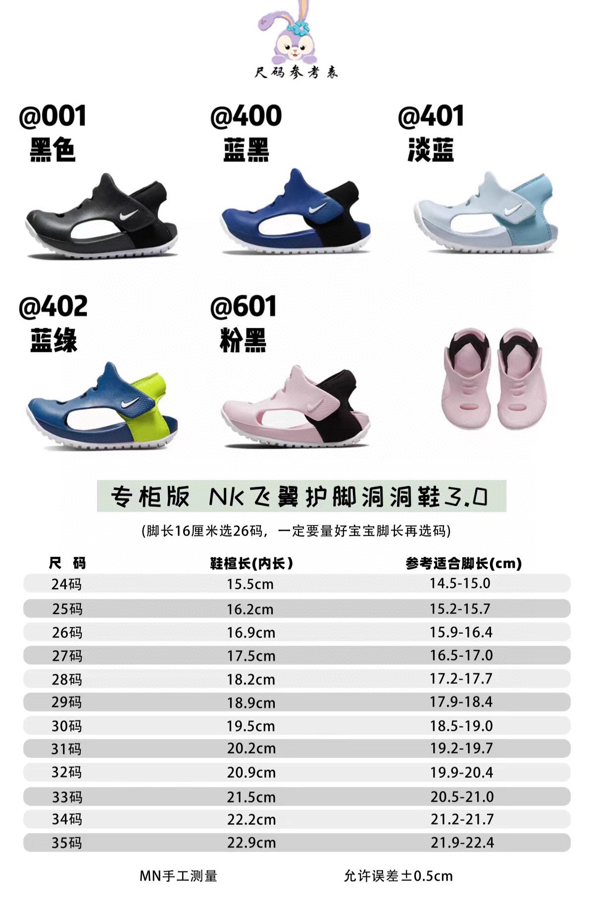 下单备注：专柜版 NK 飞机翼洞洞凉鞋3.0👏🏻👏🏻👏🏻 爆款独家首发🔥现货 认准品质专柜版本✅全新升级巨好穿的软底飞机凉鞋～ 科技速干鞋面🍃能淌水🌟能洗澡🍀下兩也不担心👍🏻细节处理很到位✅夏天都爱玩水，有几双洞洞鞋换着穿太有必要了-选品中心