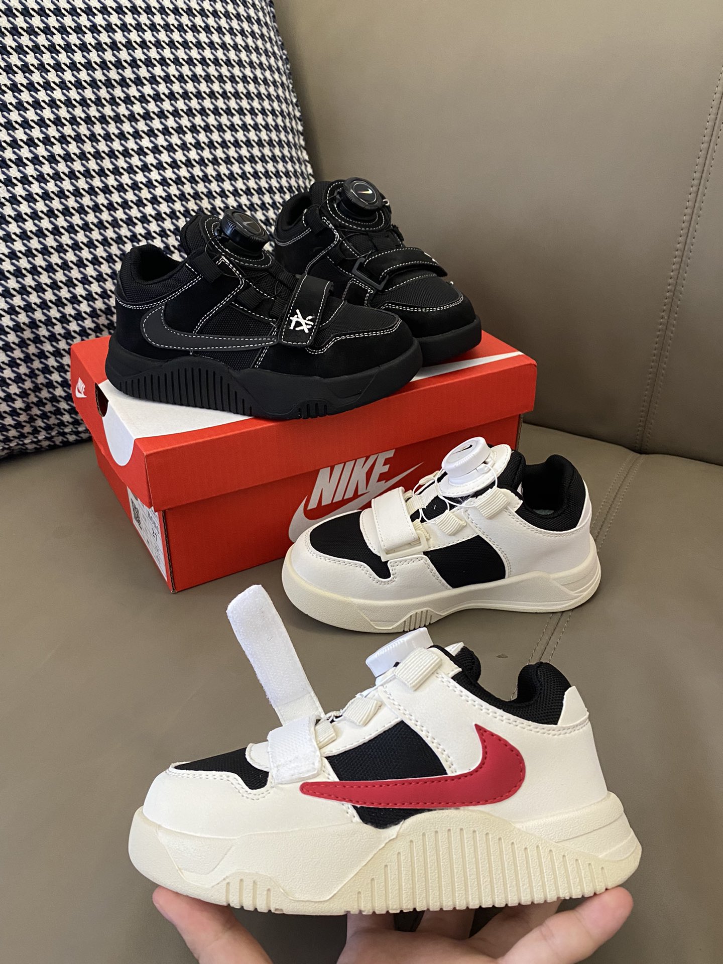 图片[4]-原图直出🌟 鞋面网布设计清爽透气💨采用旋转扣+魔术贴设计，方便宝贝穿脱🤩鞋底防滑耐磨✅回-选品中心