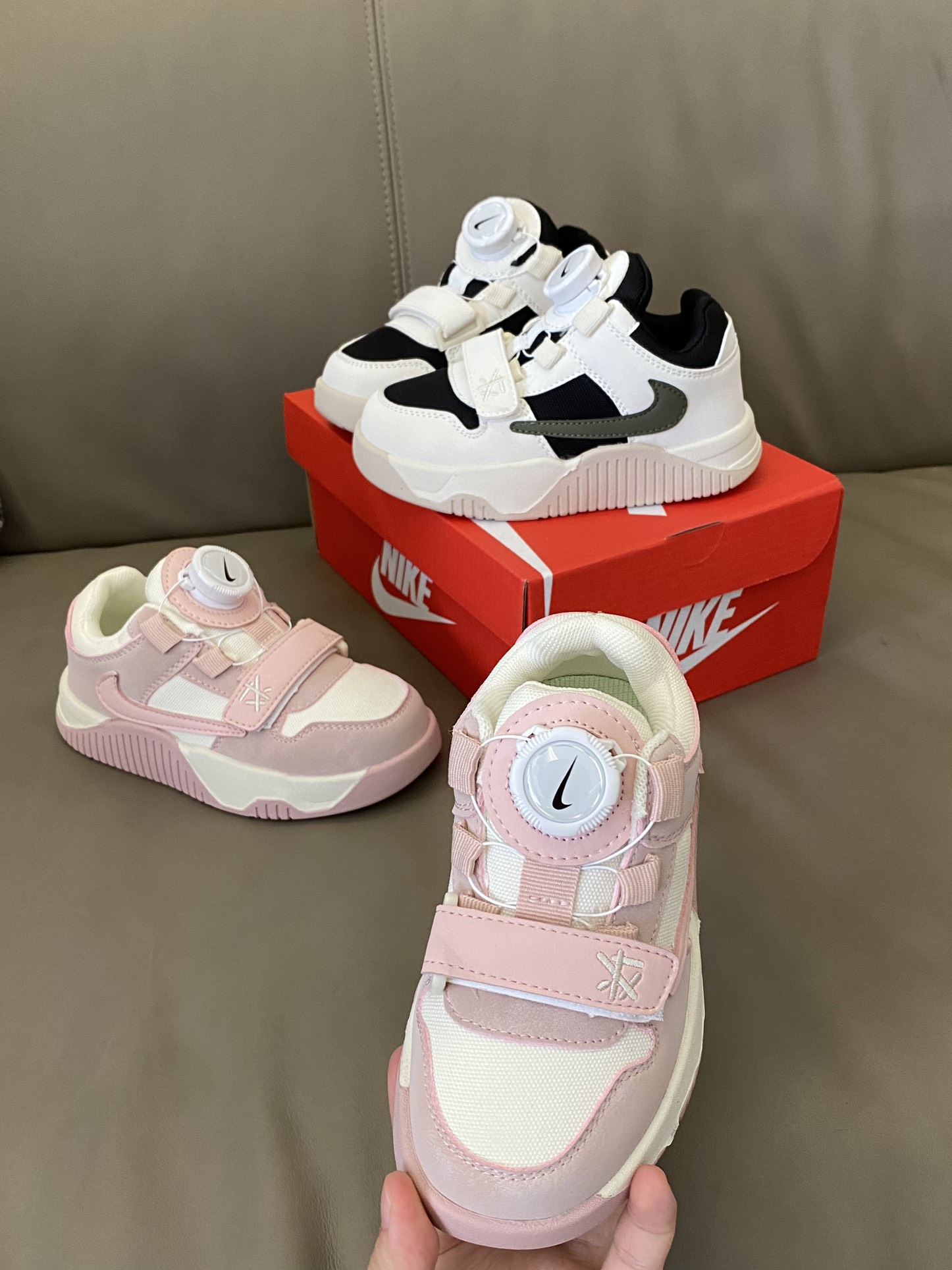 图片[6]-原图直出🌟 鞋面网布设计清爽透气💨采用旋转扣+魔术贴设计，方便宝贝穿脱🤩鞋底防滑耐磨✅回-选品中心