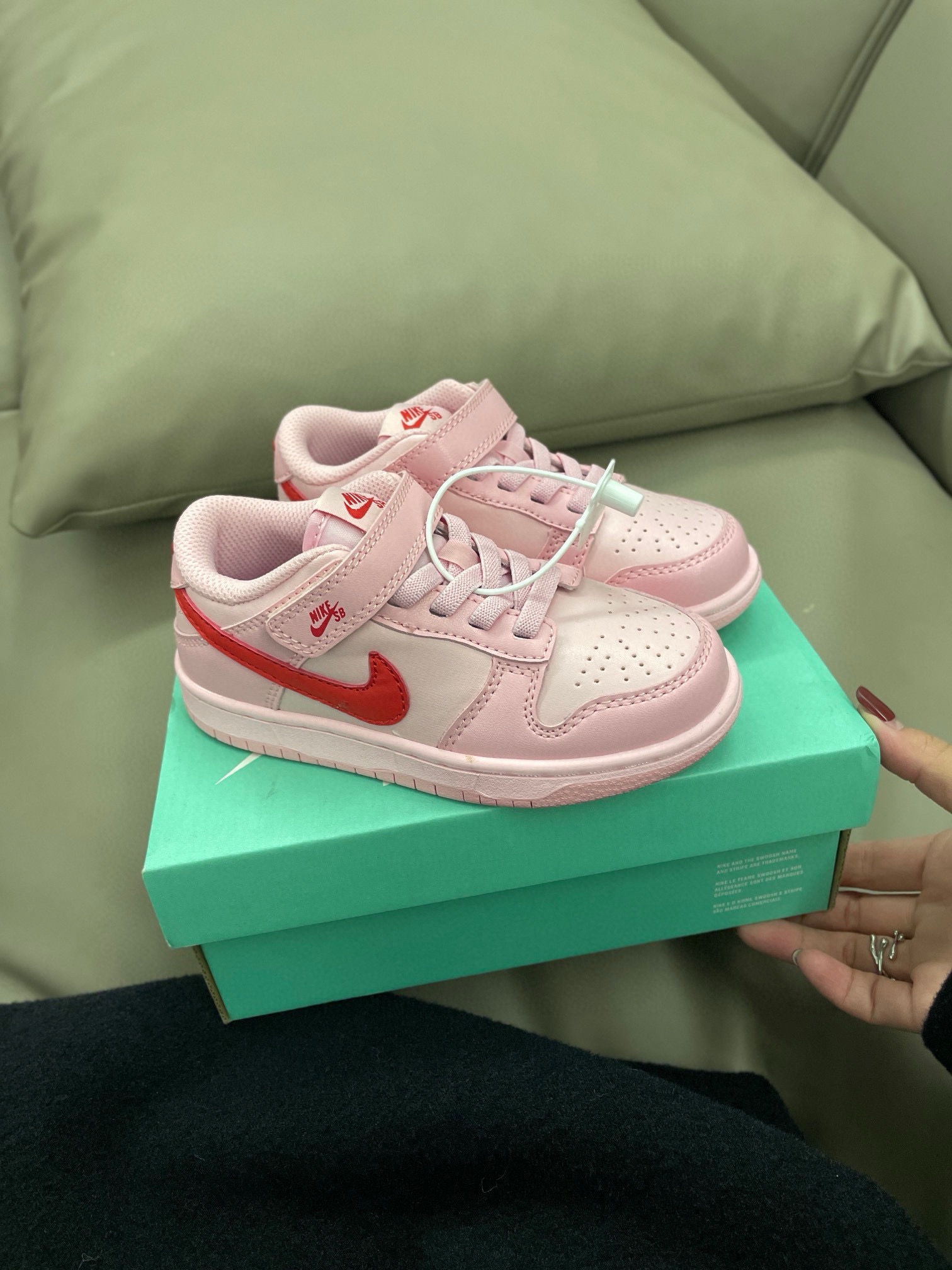 图片[9]-高品质口碑款童 下单备注：NK SB低帮魔术扣20色 尺码：24-37.5， 📣📣不同品牌，不同系列的鞋子，鞋码存在差异 所以一定要量一下宝宝脚长 根据宝宝脚长+1~1.5cm选择相对应内长-选品中心