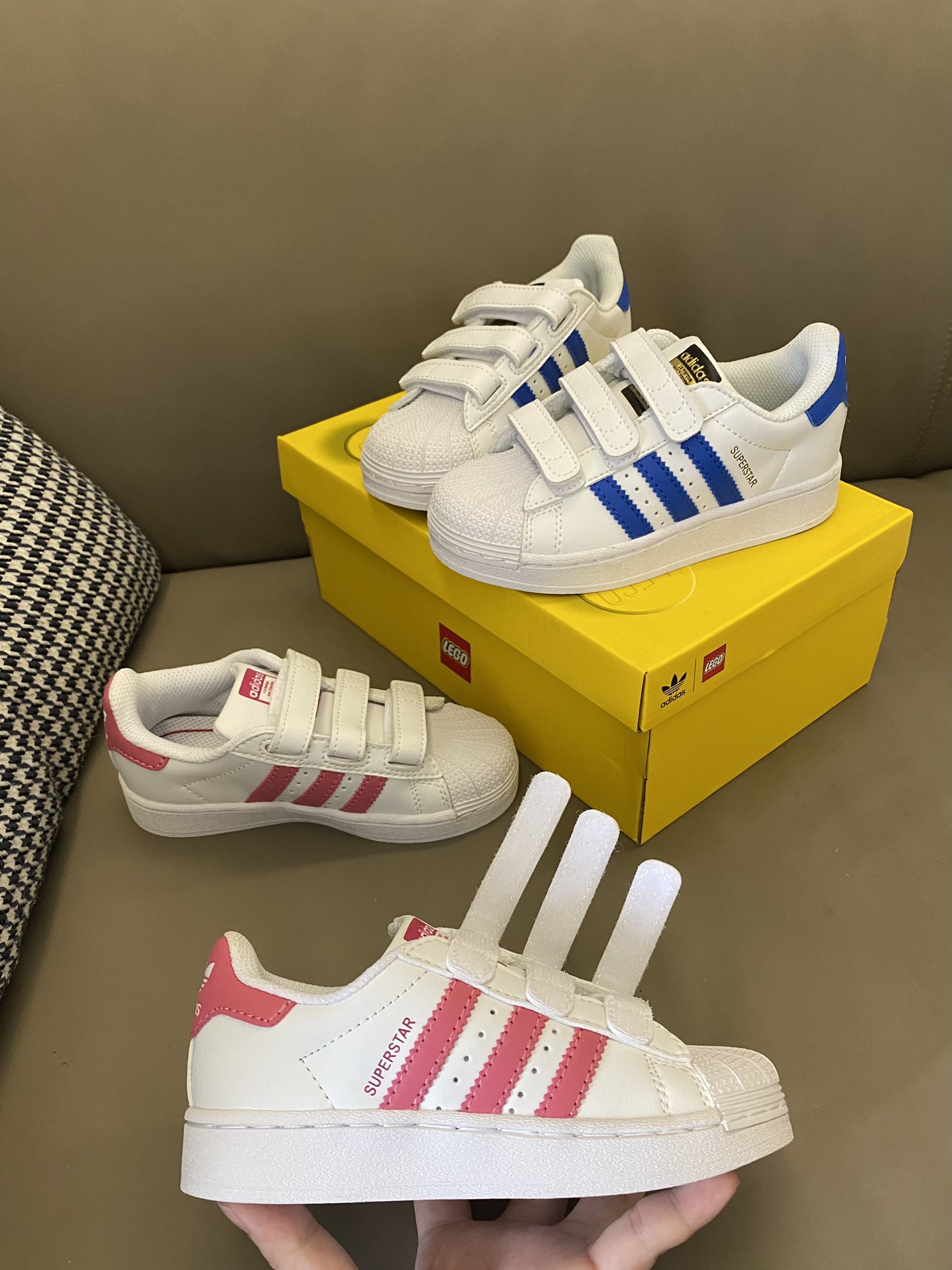 图片[6]-原图直出🌟所见即所得！！ 采用魔术贴设计，方便宝贝穿脱✅缓震胶中底，脚感舒适🤩后跟Logo点缀，提升立体美感，经久耐穿😻鞋底防滑耐磨-选品中心