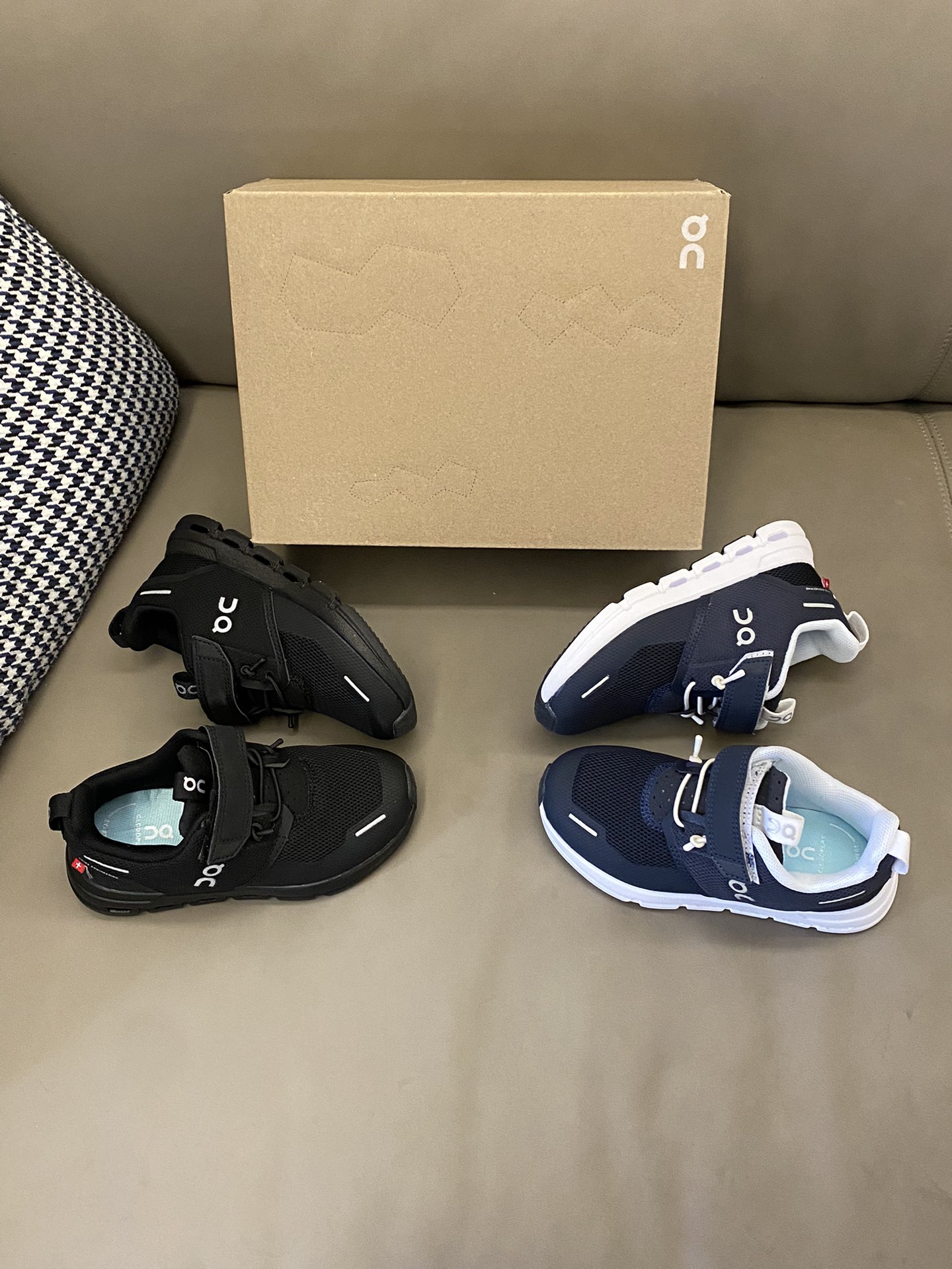 图片[8]-原图直出🌟 昂跑运动鞋鞋面采用了轻量柔韧的鞋身，满足了宝贝大幅度的运动需求😻魔术贴+松紧带设计，让宝贝穿脱更方便-选品中心