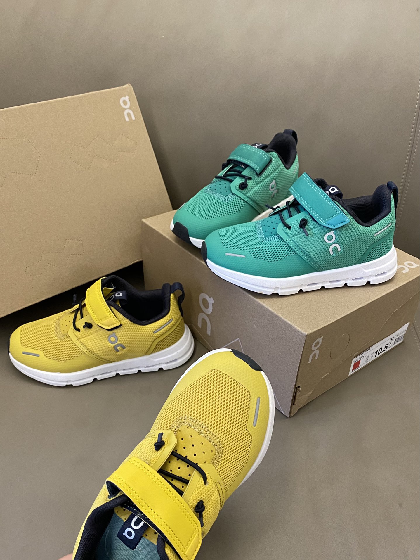 图片[6]-原图直出🌟 昂跑运动鞋鞋面采用了轻量柔韧的鞋身，满足了宝贝大幅度的运动需求😻魔术贴+松紧带设计，让宝贝穿脱更方便-选品中心