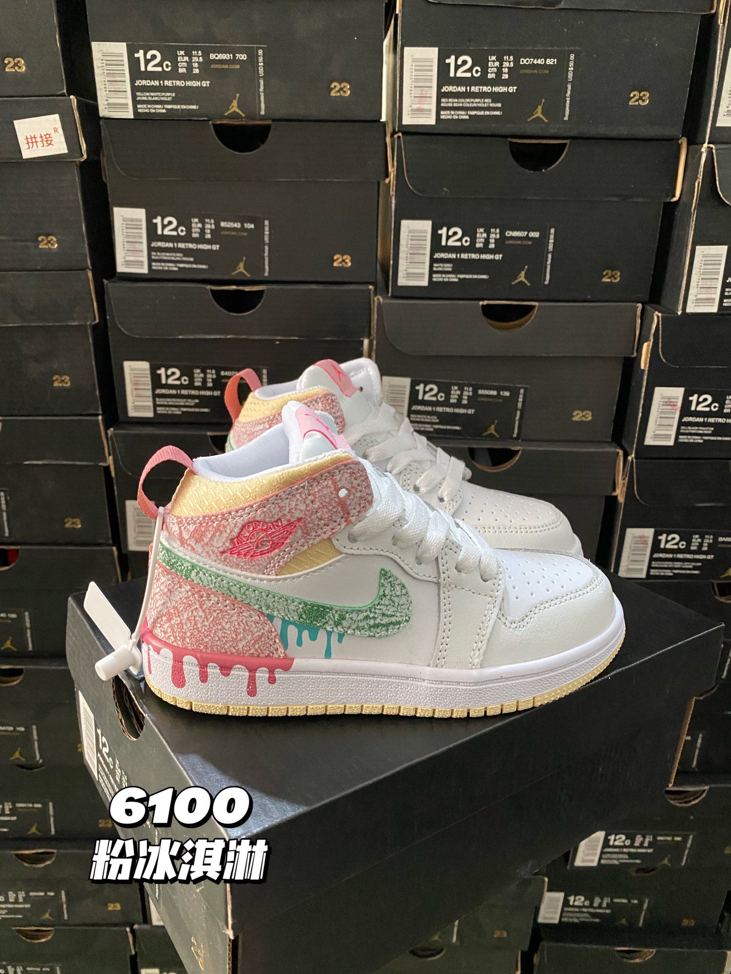 图片[4]-🆕新配色，秒杀 最高版本–乔1真标头层球鞋⚽️，尺码：22-37.5 真标头层aj1真的绝了❗️❗ 实在是太好看了，超级无敌百搭潮流，作为最经典的系列，它真的是当之无愧💪🏻💪🏻高版本，老粉必入！-选品中心