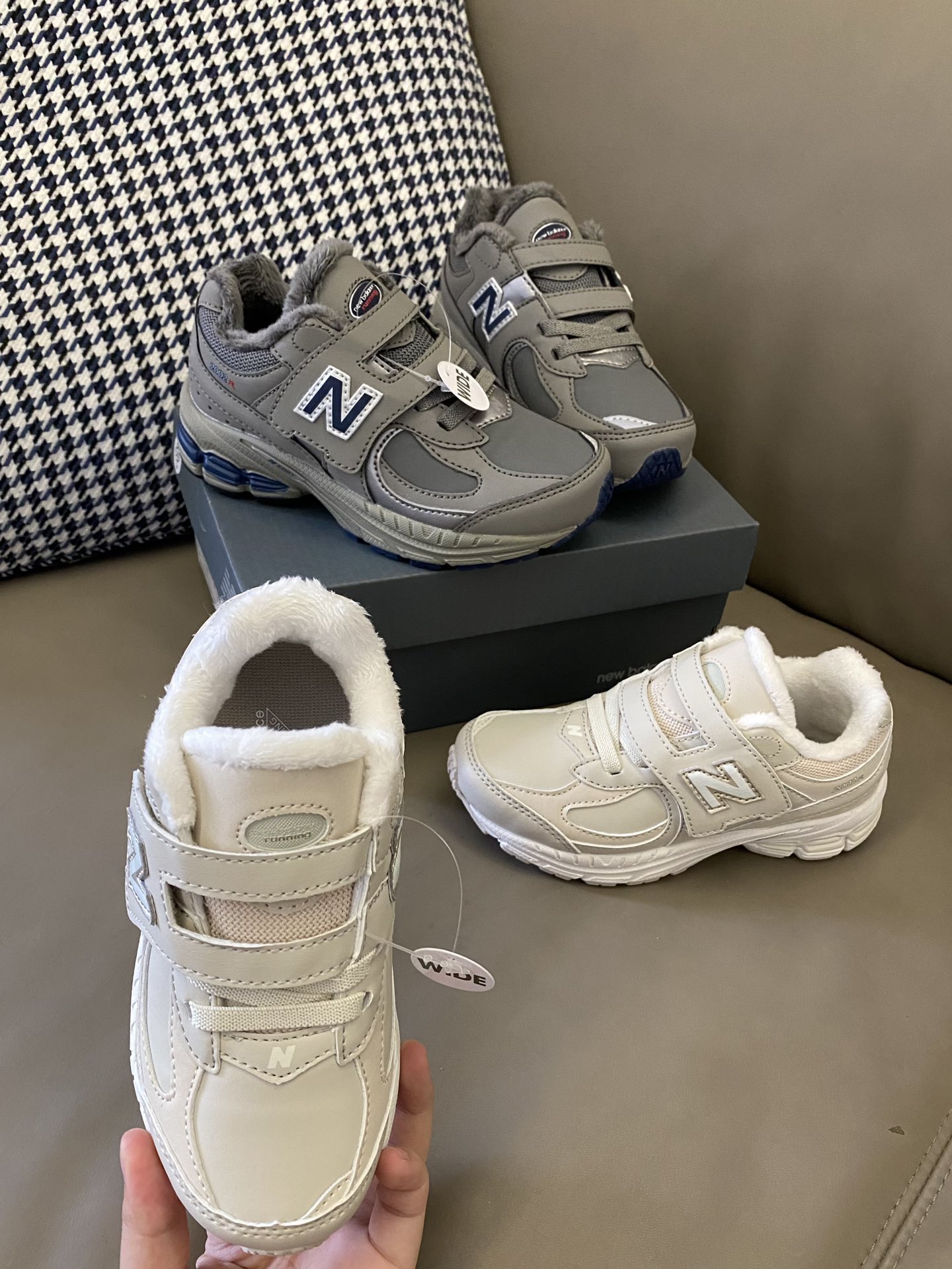 图片[7]-原图直出⭐️ 鞋面包裹性好👌🏻延展性强🆒内里加绒舒适保暖🤩魔术贴设计解放双手👋🏻鞋底柔软有弹性👻脚感舒适，耐磨防滑✌🏻-选品中心