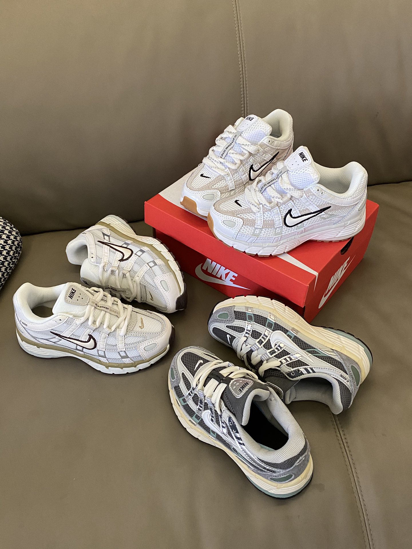 图片[6]-原图直出⭐️ NK P-6000老爹鞋采用透气材料，搭配匠心覆面，再现跑鞋风格，塑就大气外观😍缔造街头时尚运动风范，同时带来日常穿着的舒适感受🥳-选品中心