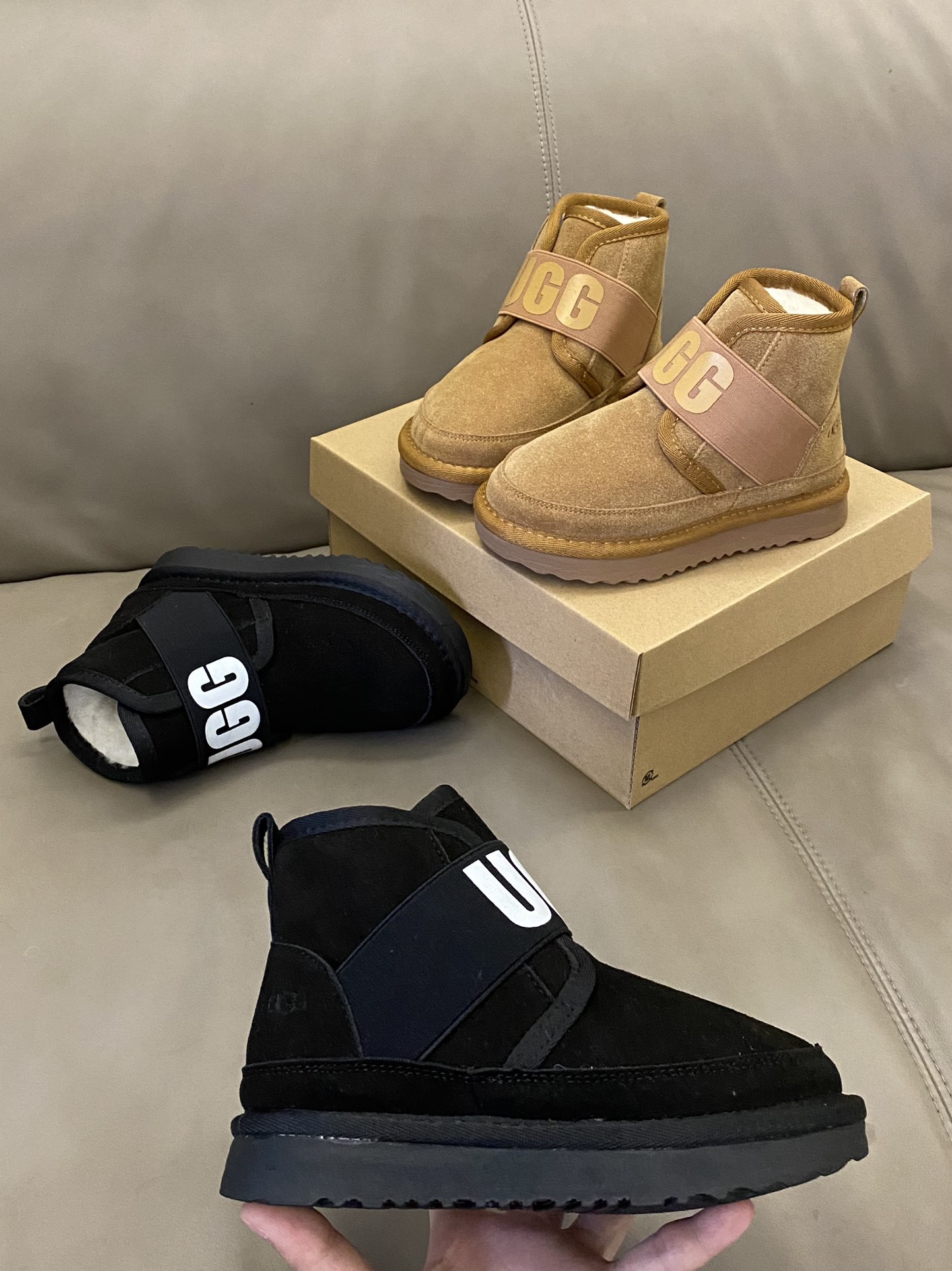 图片[6]-原图直出⭐️ UGG 棉鞋新款真的泰酷啦🥳鞋面采用优质面料潮流时尚🌟内里加绒非常保暖😍松紧带设计，方便调节松紧✅真正做到快速出街👻橡胶大底防滑耐磨✌🏻-选品中心