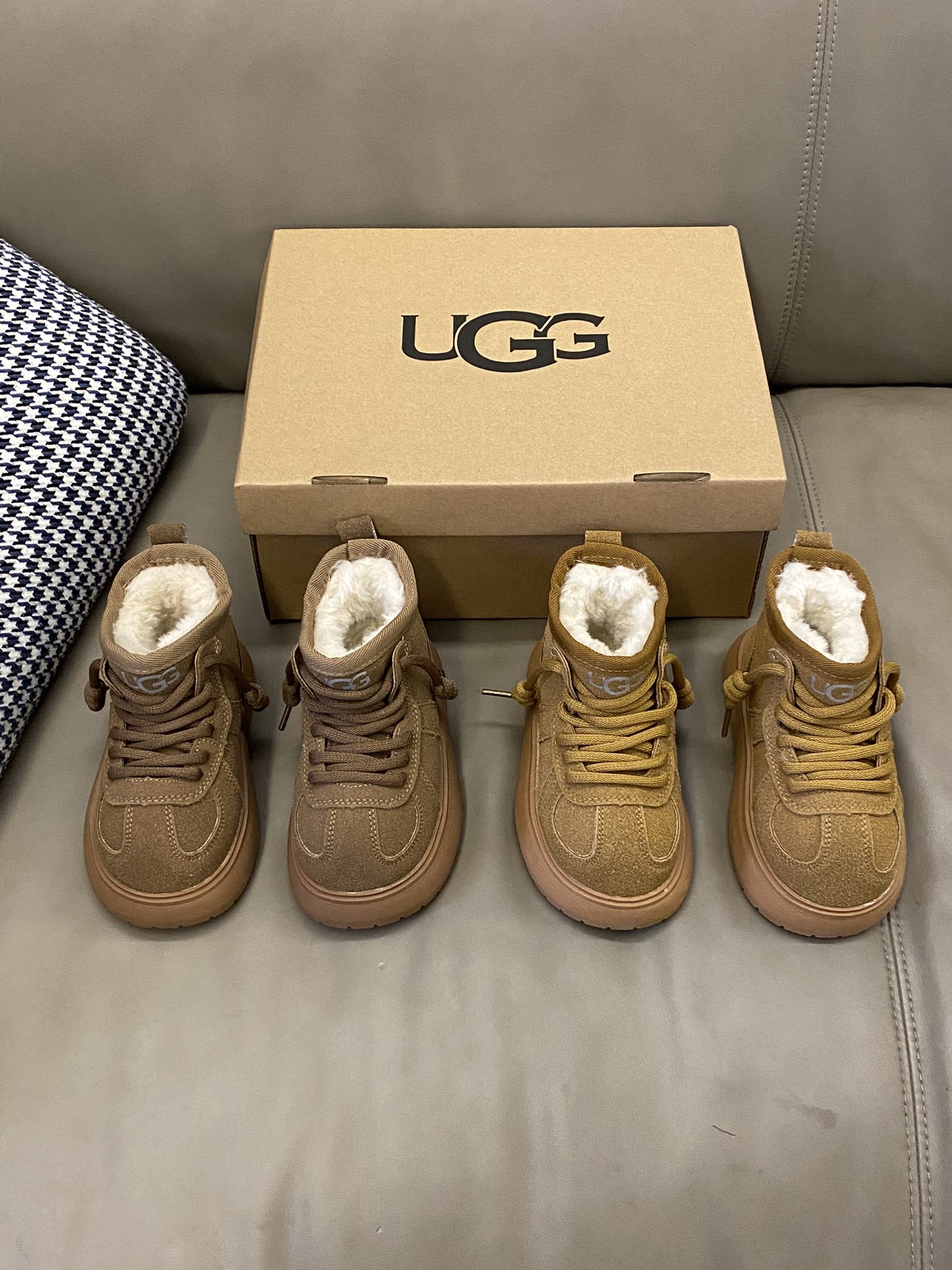 图片[5]-原图直出🌟 低筒大头厚绒雪地靴南方的宝宝们也可以穿😍整个鞋型好可爱😻一脚蹬设计穿脱方便✅内里加绒保暖舒适✌🏻橡胶鞋底防滑耐磨🥰JR121-选品中心