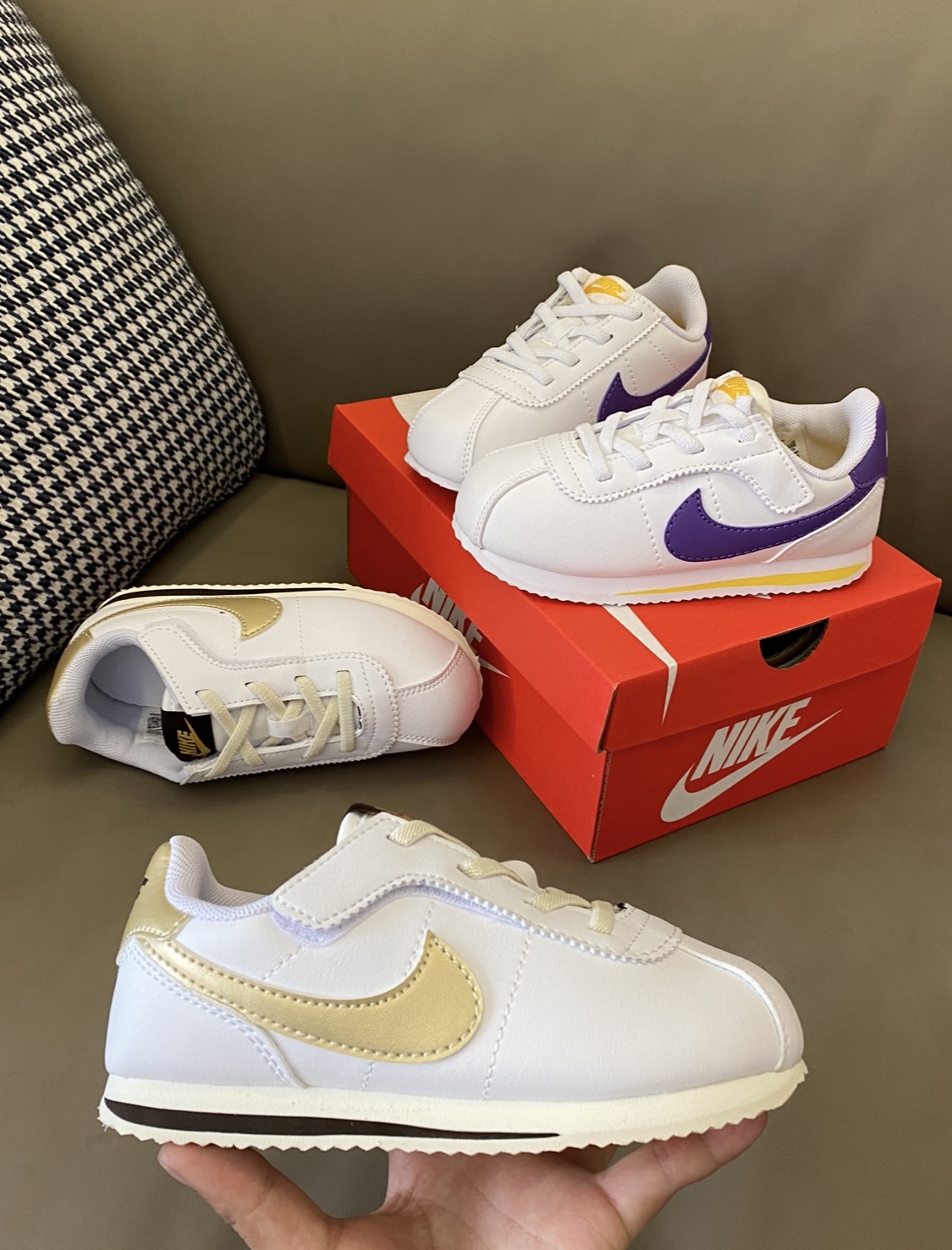 图片[6]-原图直出🌟 NK 阿甘儿童板鞋采用优质纳米皮+柔韧鞋底，奔跑跳跃不闷脚；防滑纹路设计，雨天湿滑也不怕，守护宝贝每一步稳稳当当！-选品中心