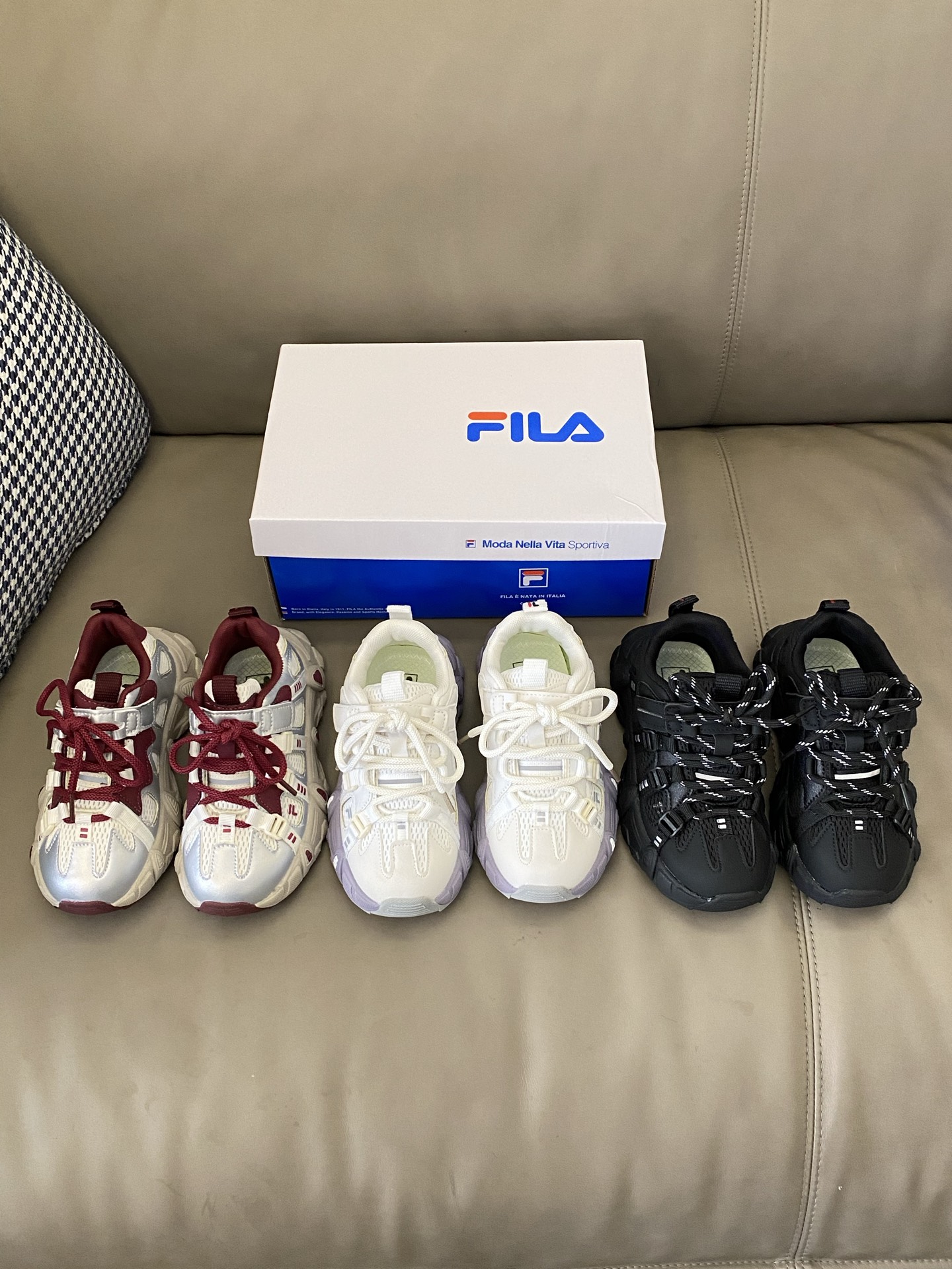 图片[5]-原图直出🌟 FL 网面魔术贴儿童登山鞋鞋带都是固定的不用担心会松开哦，内侧有个魔术贴，宝贝们自己穿脱都很方便😙特别友好贴心，方便又快捷，安利给宝妈们🤣鞋底的纹路也很清晰防滑耐磨🥰-选品中心