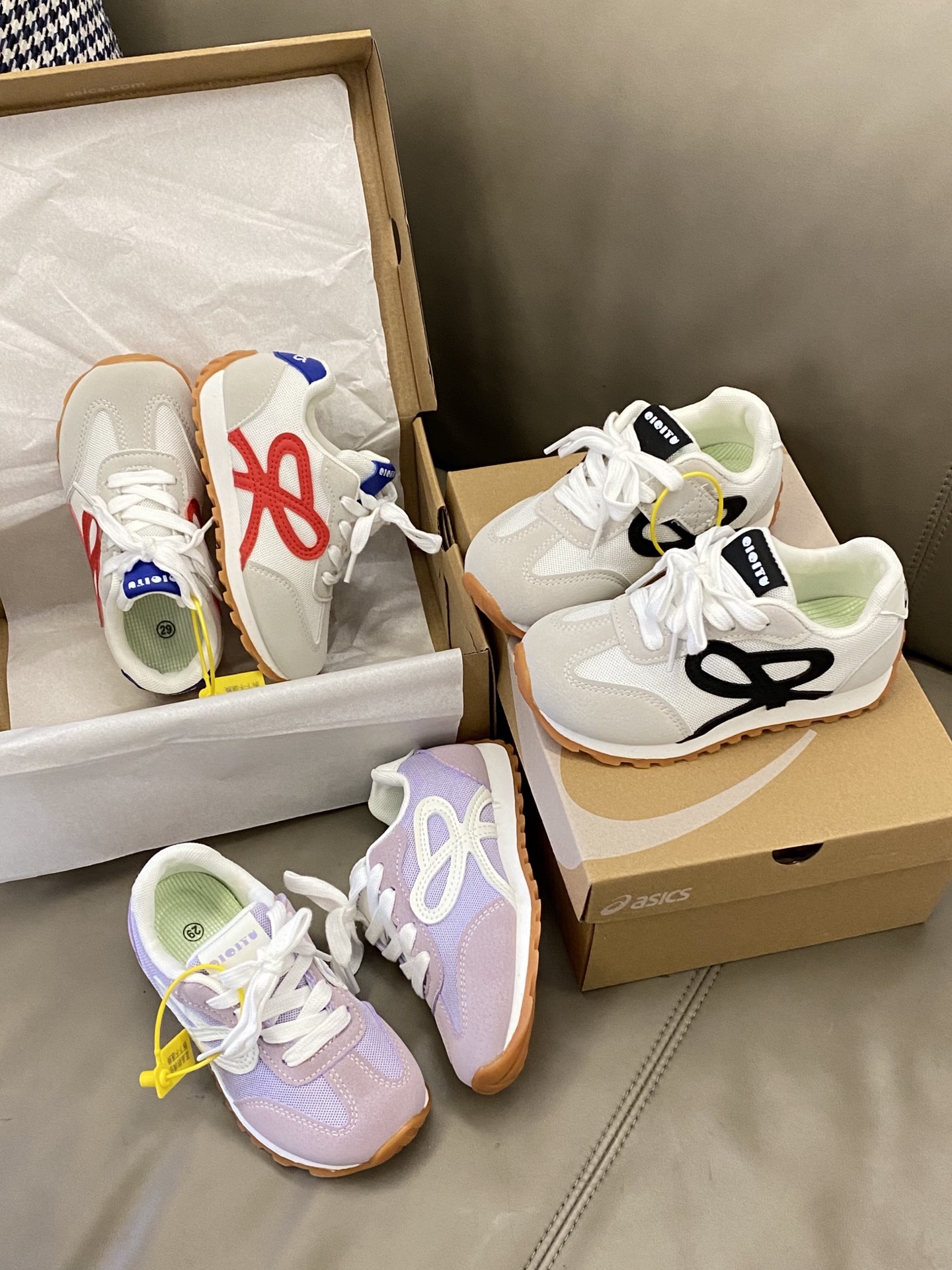 图片[5]-原图直出🌟 鞋面材质透气不闷汗，一年四季都🉑穿🤭小脚丫时刻保持干爽舒适~质量更是没得说，耐脏又耐磨😍 经得起宝贝各种折腾😃鞋底防滑效果好👍🏻MNA324-选品中心