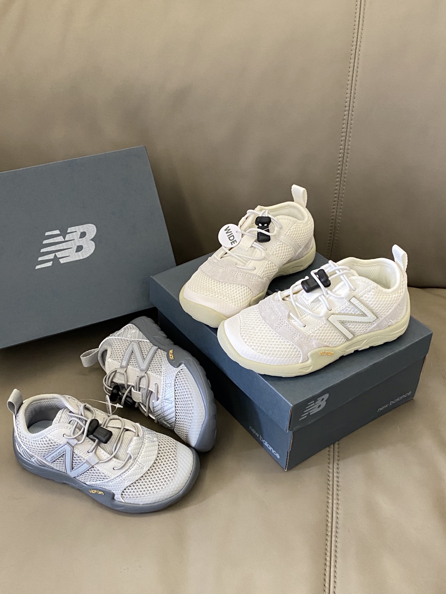 图片[6]-原图直出🌟 超爱的NB赤足网面运动鞋🆕网面设计透气又舒适🌟采用松紧扣设计穿脱超方便🤩橡胶耐磨防滑大底，抓地力强✊-选品中心