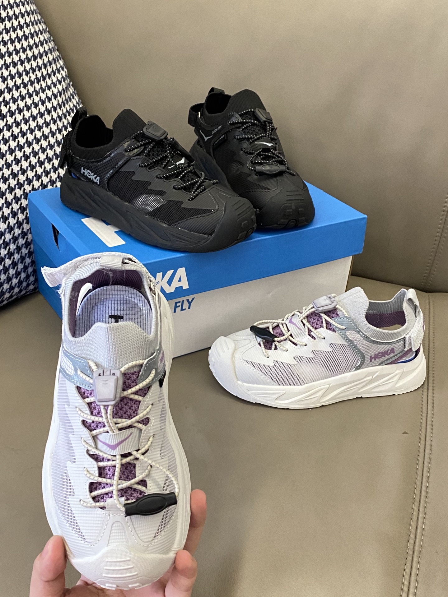 原图直出🌟 溯溪鞋已到位下一步找条小溪💫 水陆两栖设计，加强全脚覆盖防护🤗半透明透气网眼设计高效排水😇EVA橡胶打底防滑耐磨抓地力好✅-选品中心