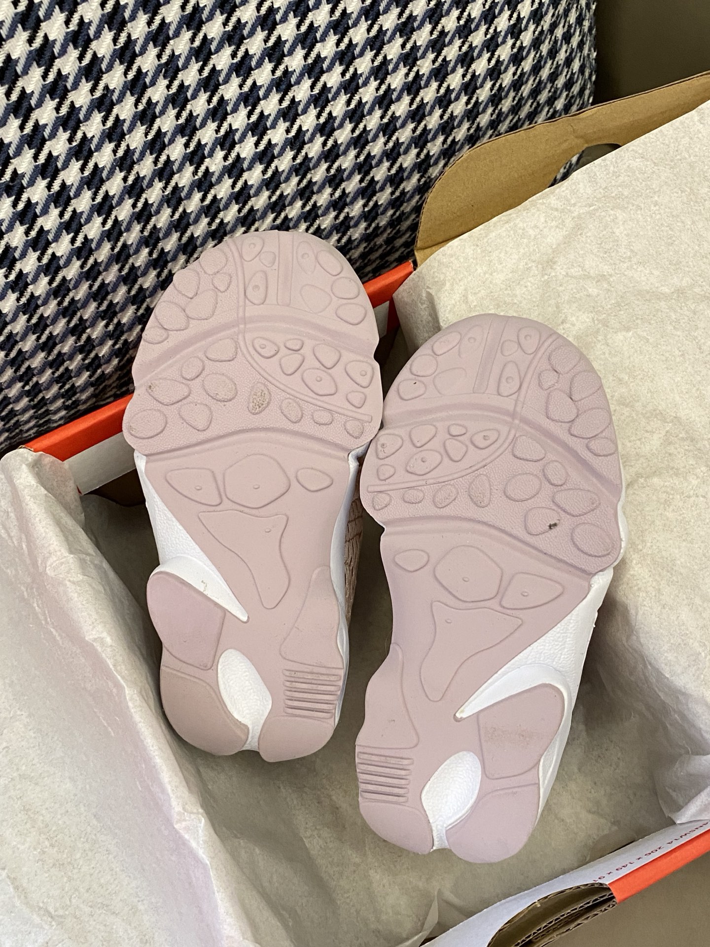 图片[9]-原图直出🌟 nike忍者鞋啊😻好喜欢小盆友的配色❗️好看鼠了😘网布设计，清爽透气💨魔术贴方便宝贝穿脱✅整双鞋子超软回弹力强👍🏻-选品中心