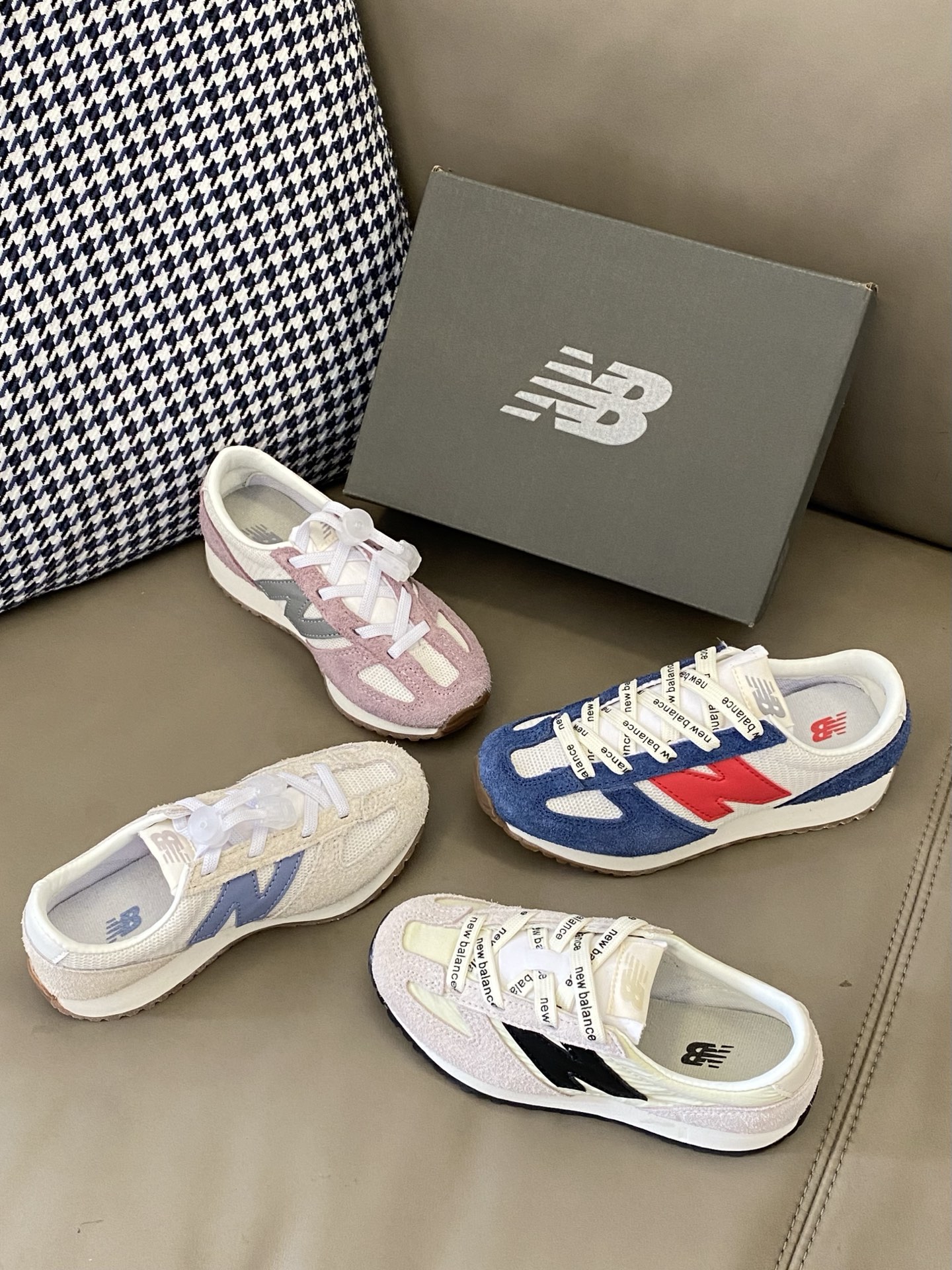 图片[4]-原图直出🌟 被这款NB 471运动鞋迷晕了😽随便怎么搭配都好好看😻小童松紧扣设计方便穿脱✔️大童则是鞋带设计👻鞋底防滑耐磨🥰真的是爱了🤗-选品中心