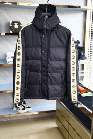 Gucci Clothing Coats & Jackets Down Jacket White Duck Down Fall/Winter Collection Fashion Casual